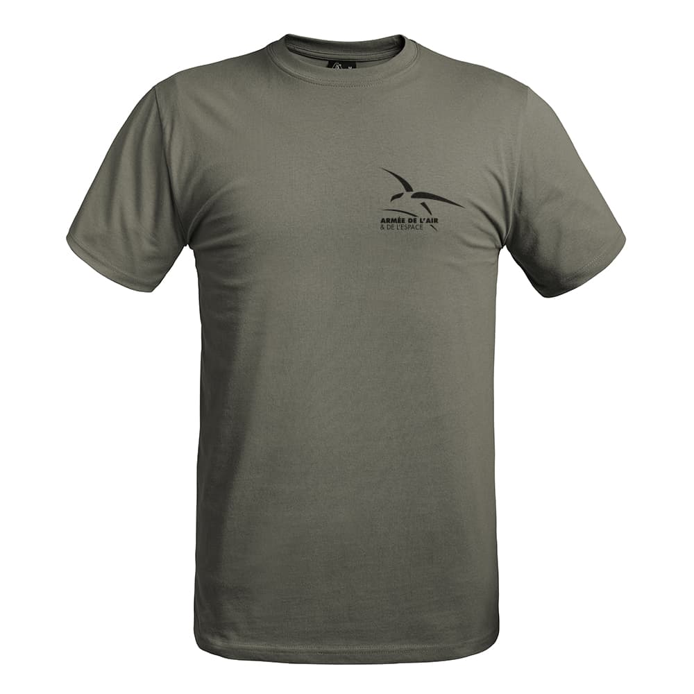 T-shirt STRONG Armée de l'Air &amp; de l'Espace vert olive
