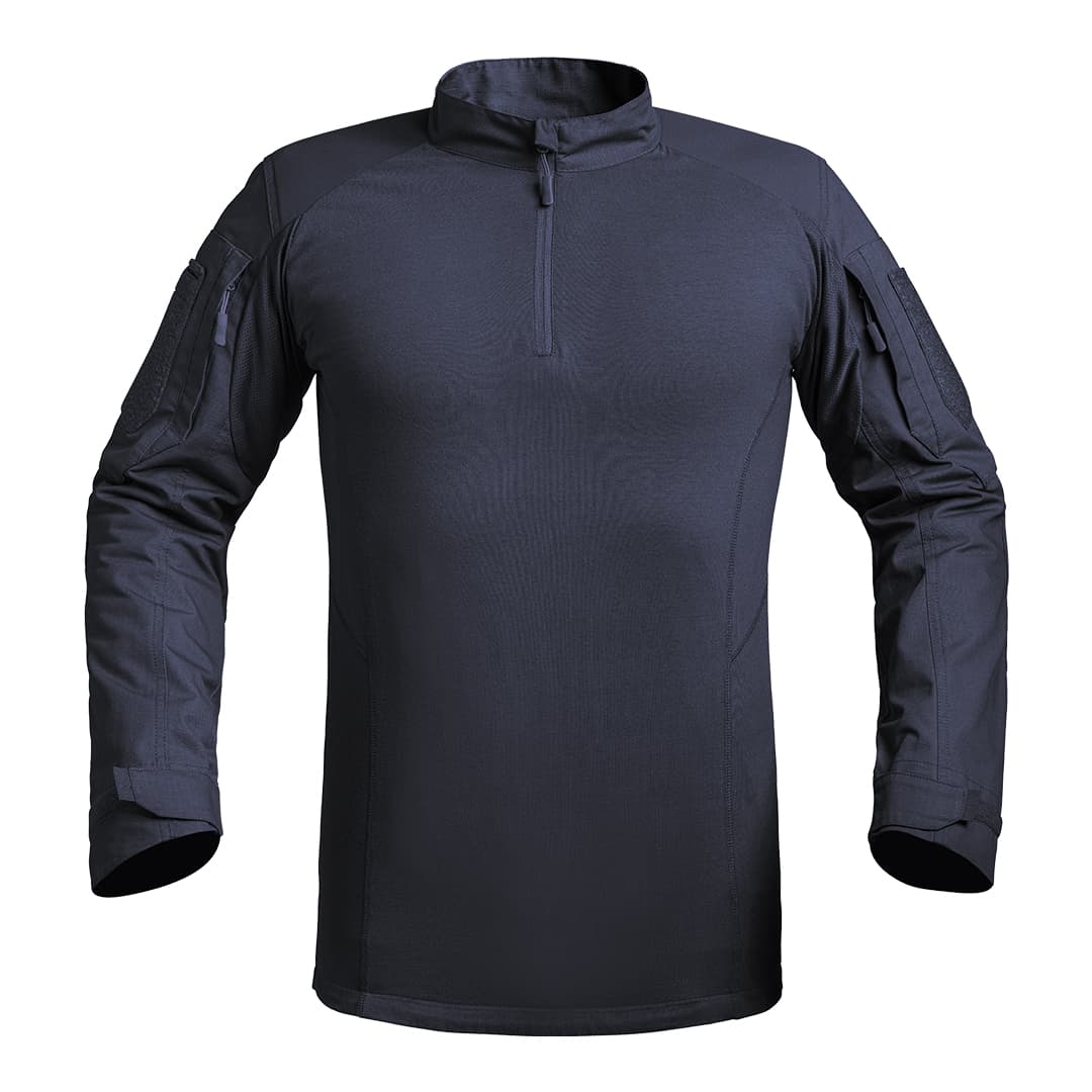 Chemise UBAS V2 FIGHTER bleu marine