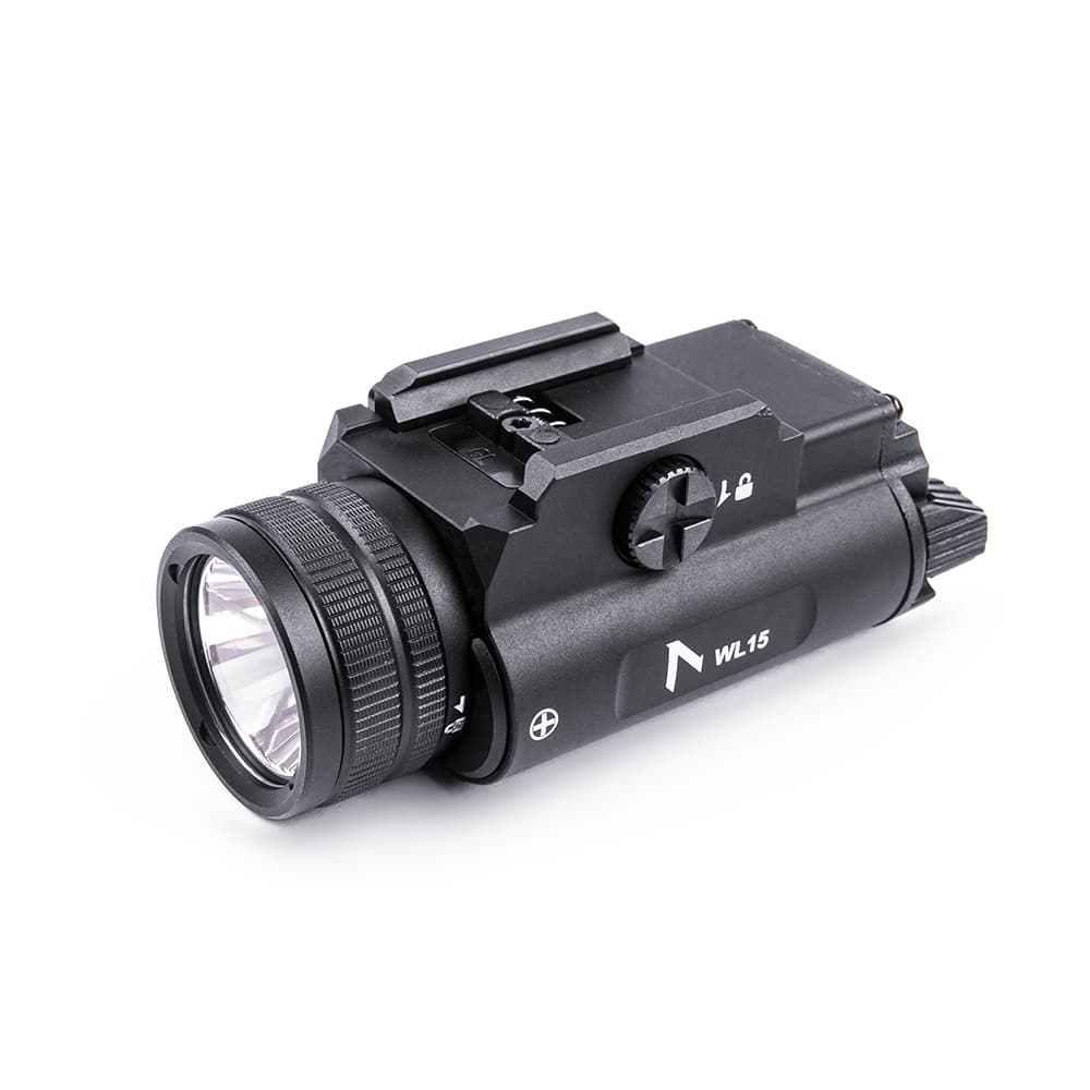 Lampe pour arme de poing WL15 - éclairage blanc - 1200 lumens