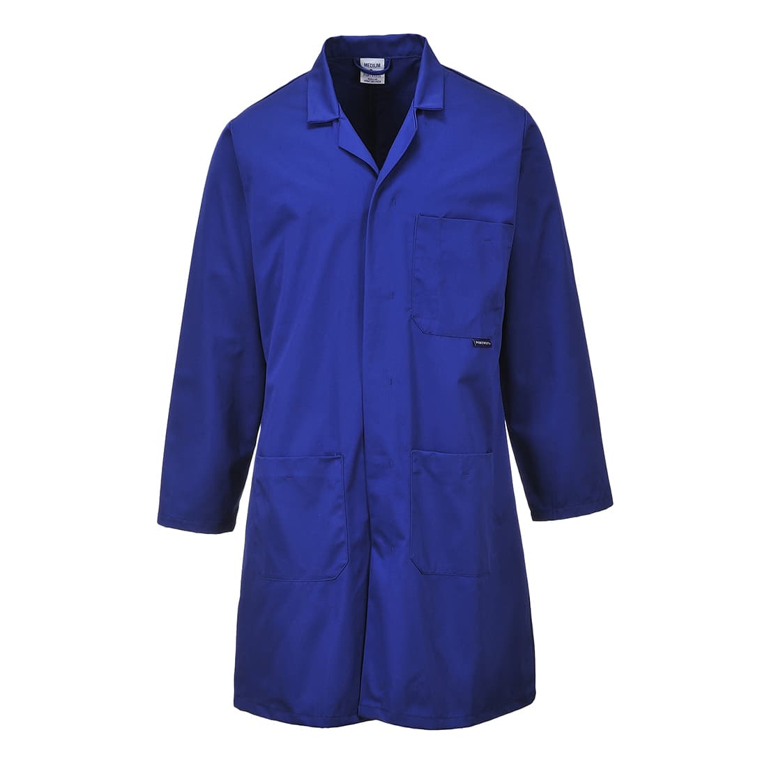 Blouse Standard poly/coton Bleu Royal