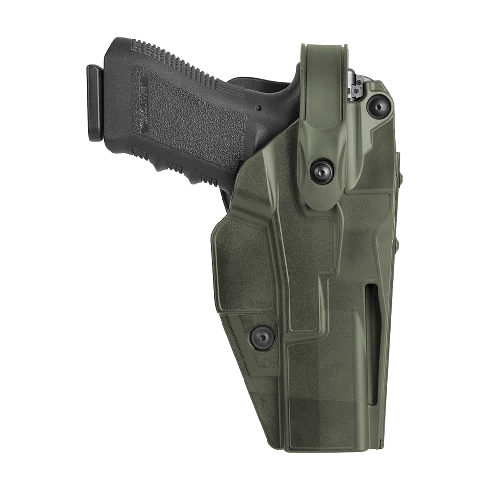 Holster droitier Ace DAA804 vert olive pour GLOCK 17/18...