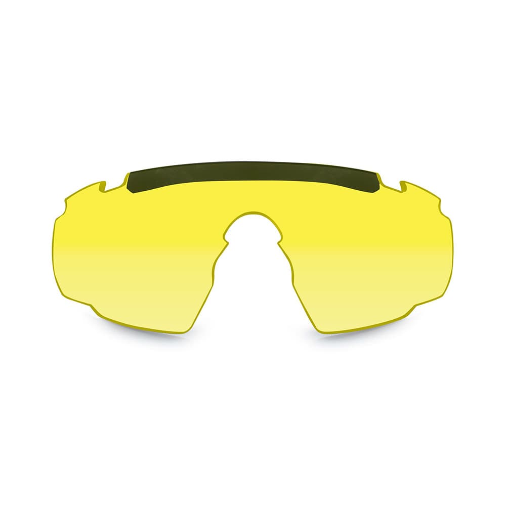 Écran jaune pour lunettes de protection balistique Saber Advanced