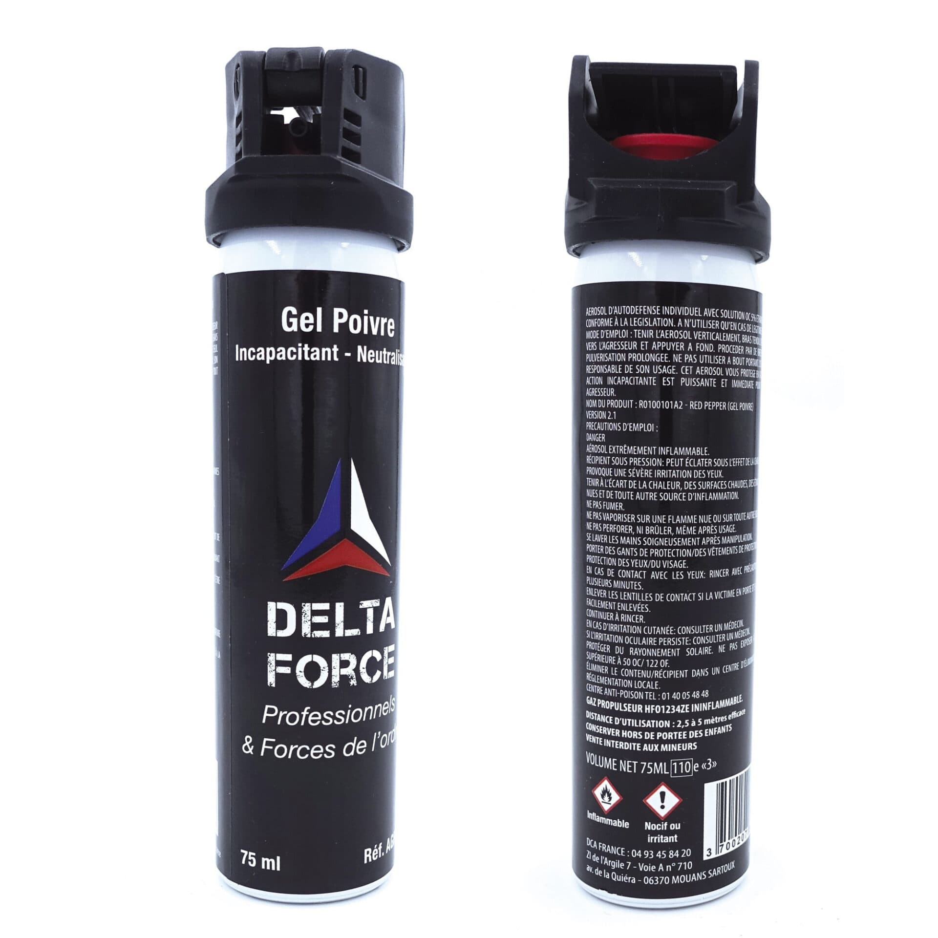 Aérosol de défense red pepper 75ml