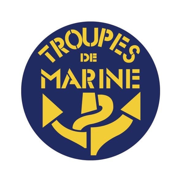 Autocollant TDM vitrophanie modèle rond