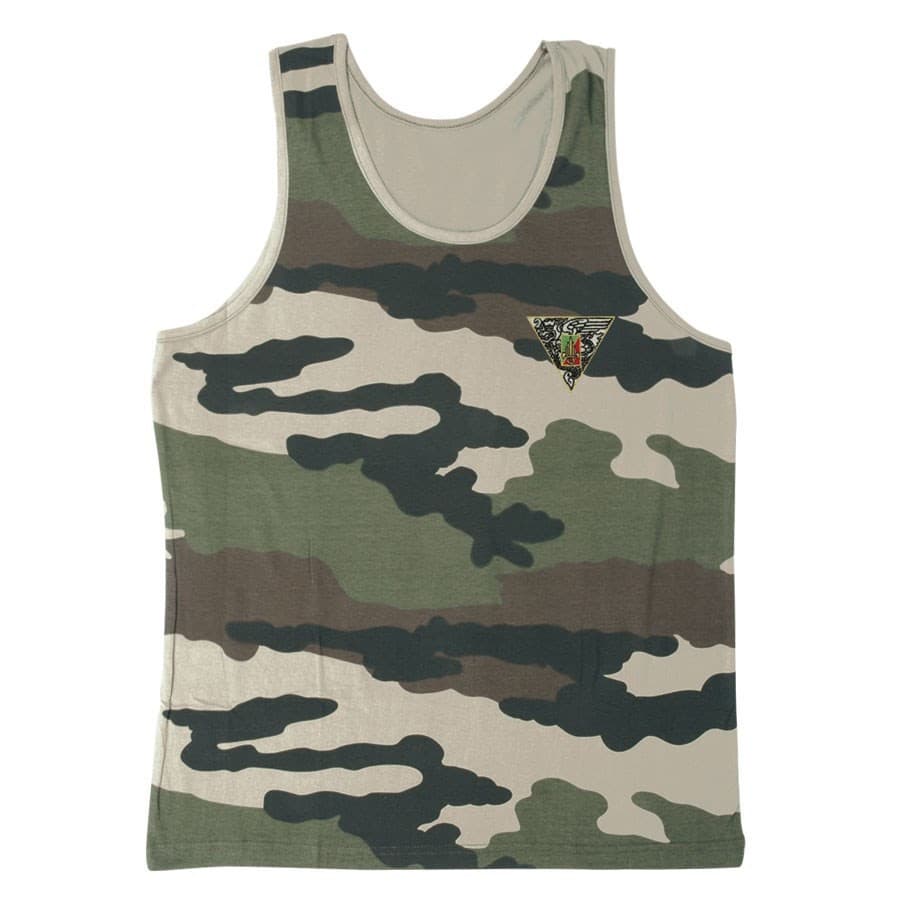 Débardeur camouflage brodé 2 REP