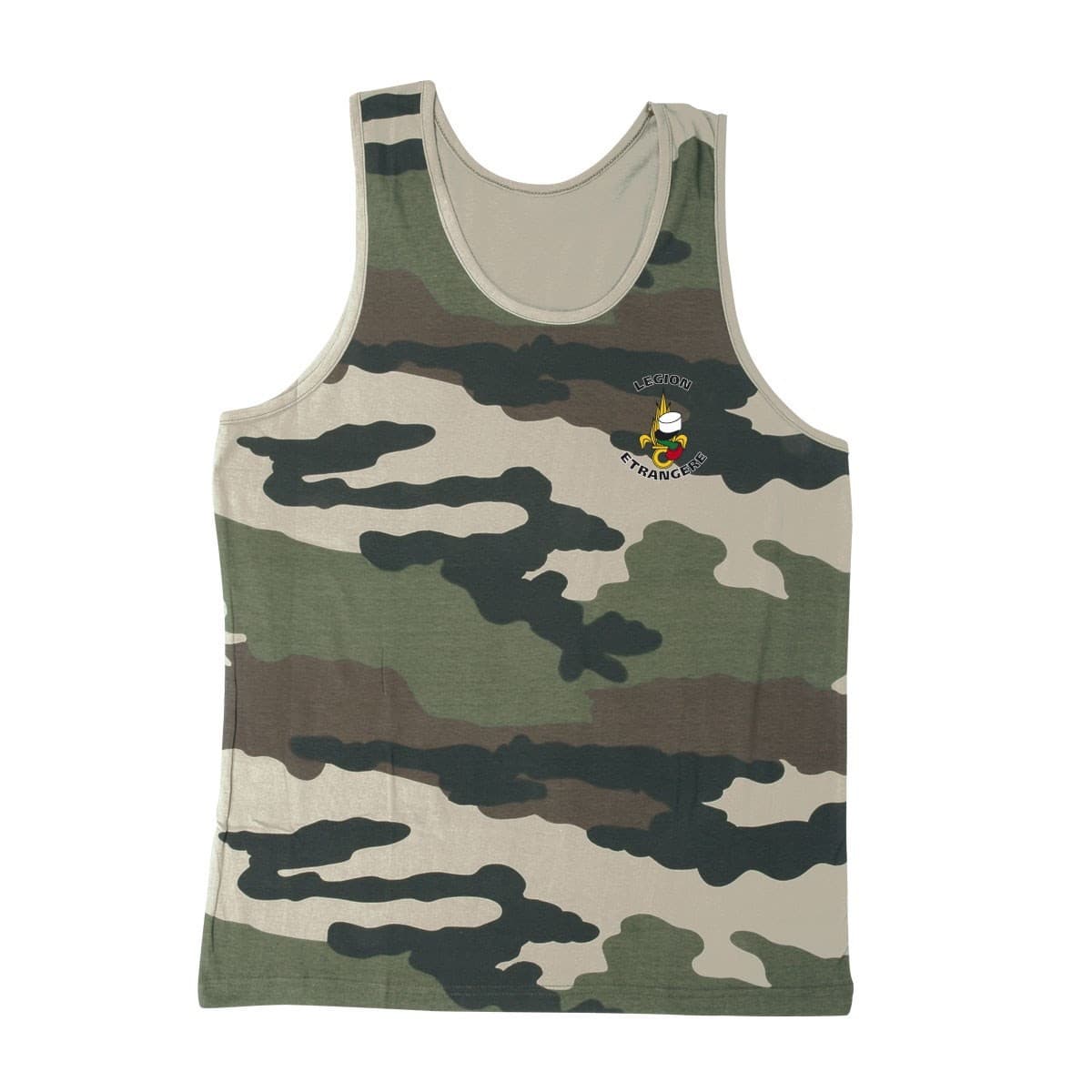 Débardeur camouflage - Sérigraphie Légion