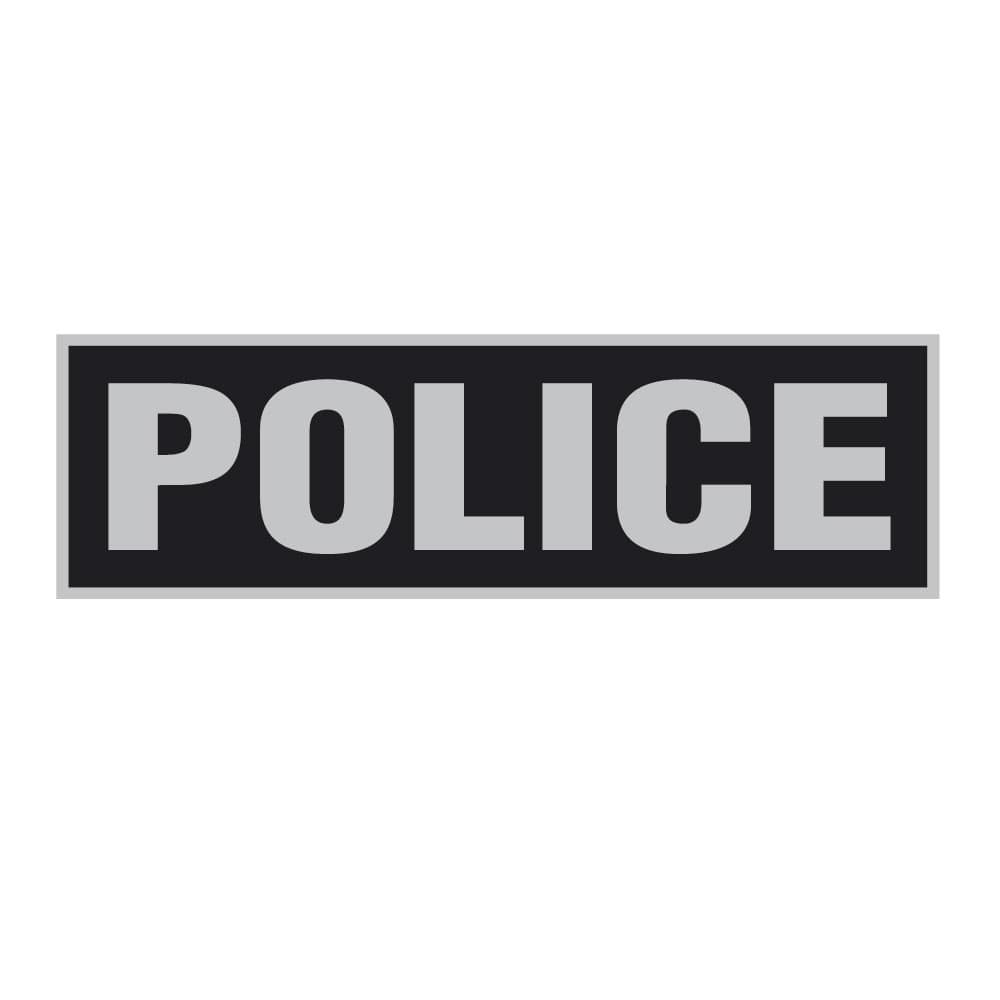 Bandeau d'identification rétro-réflechissant fond noir