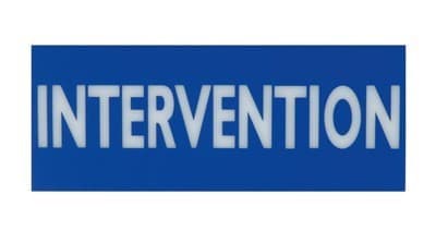 PLAQUE PLEXI  INTERVENTION