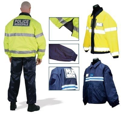 Blouson police municipale réversible