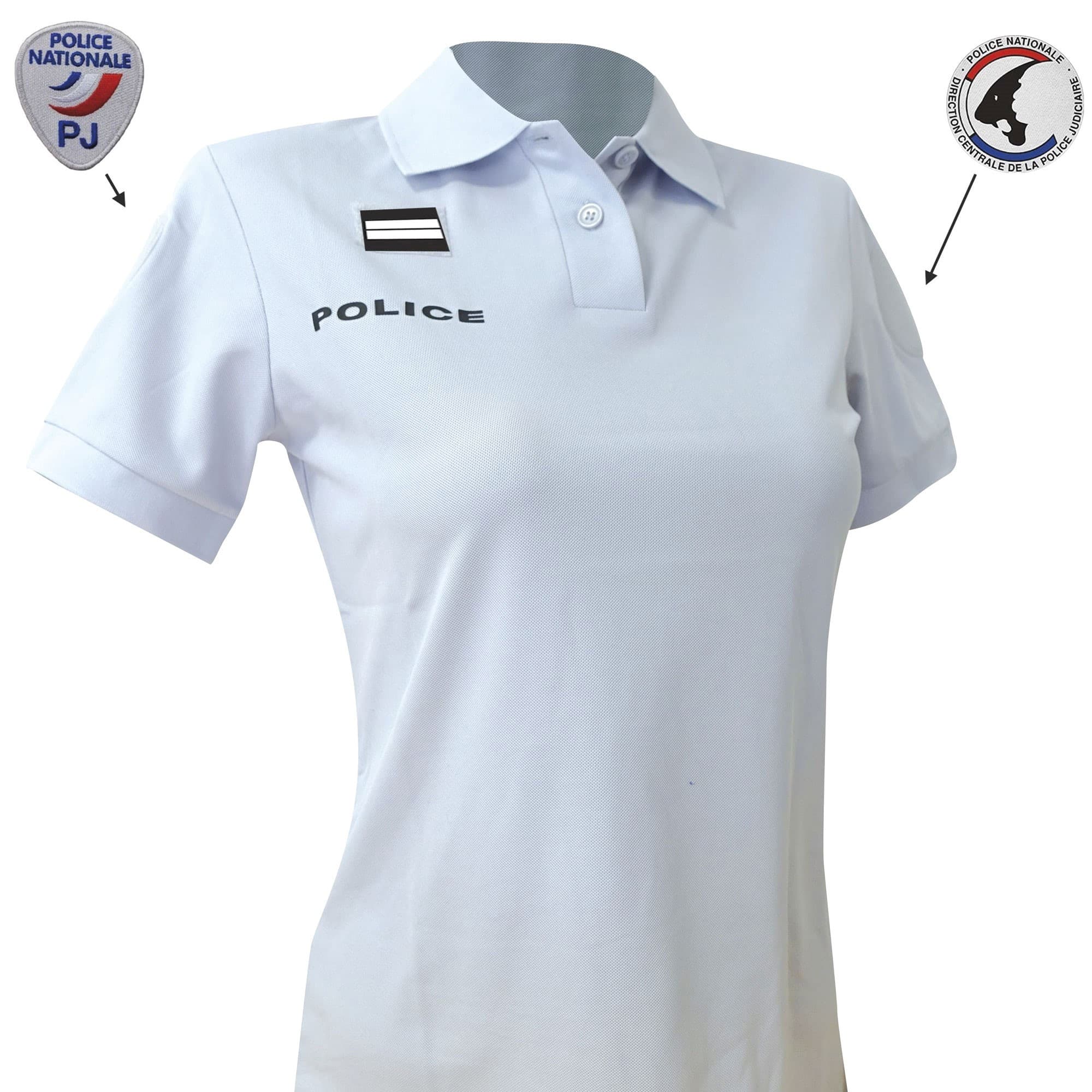 Polo police femme cooldry