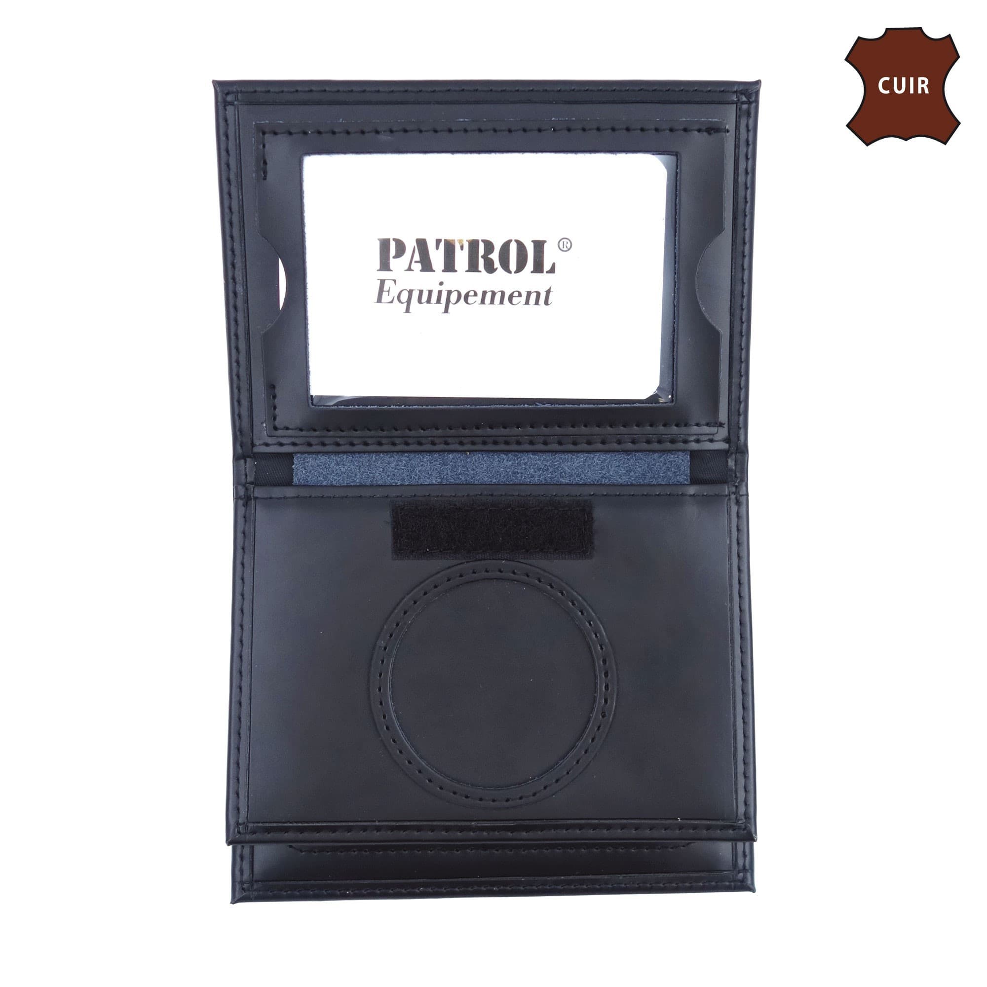 Porte-cartes cuir - 3 volets