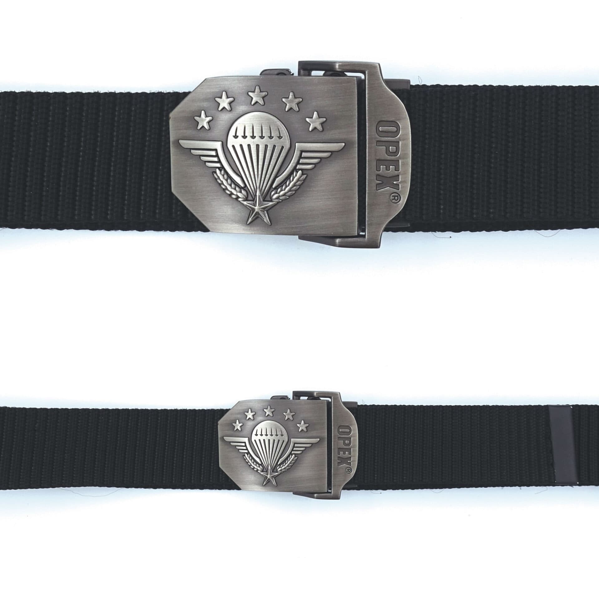 Ceinture boucle gravée para