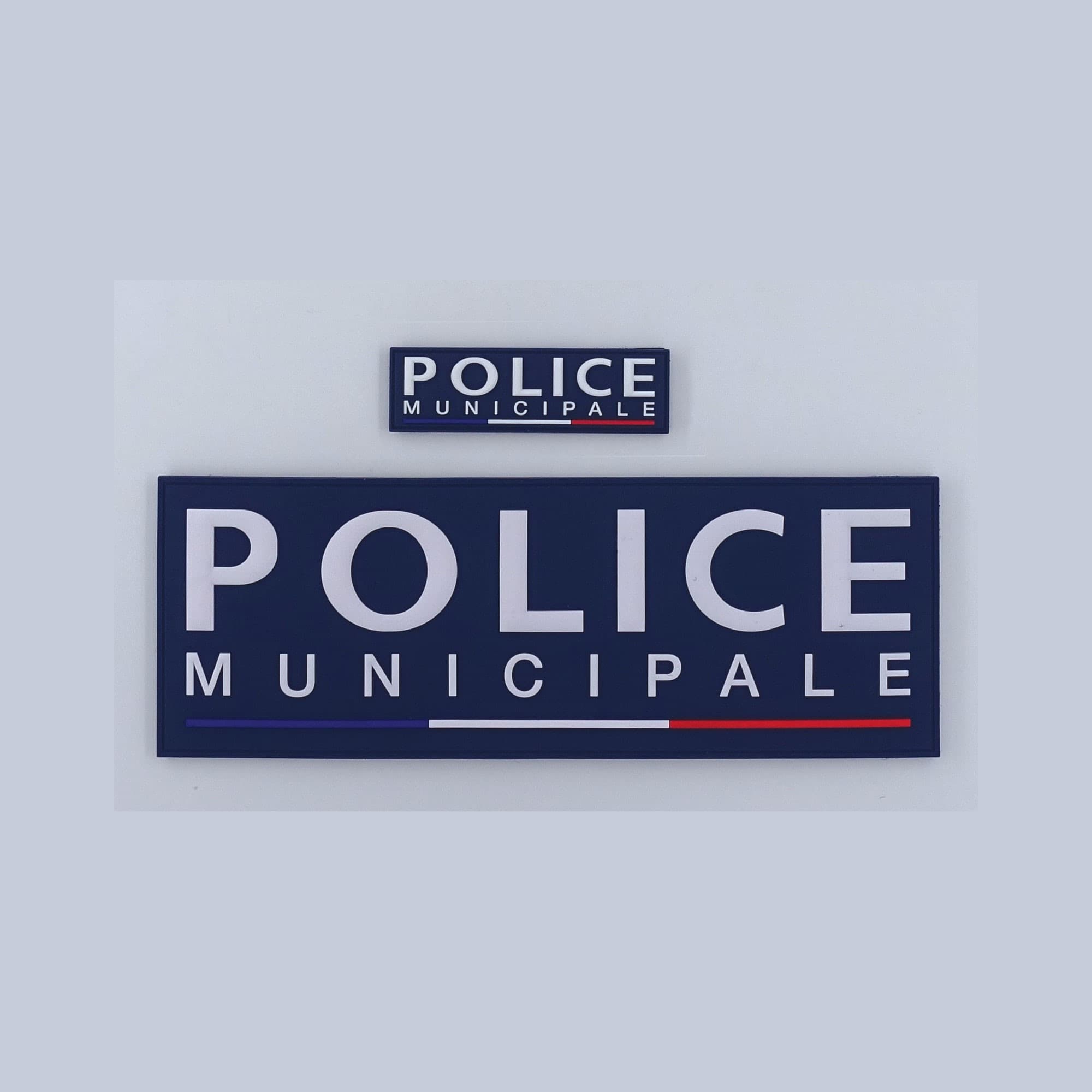 Bandeau d'identification souple Rubber haute densité  Police Municipale