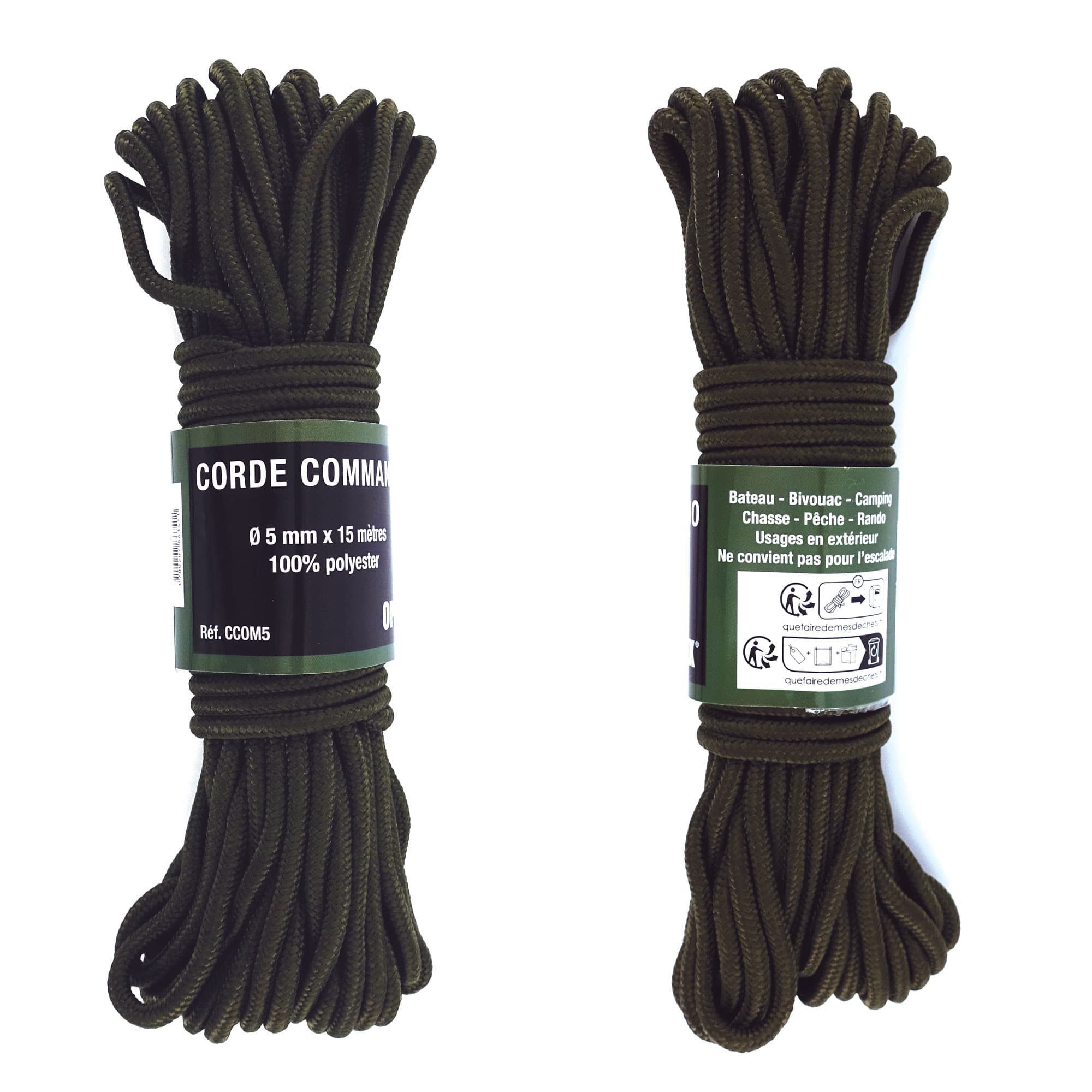 Corde commando diamètre 5 mm