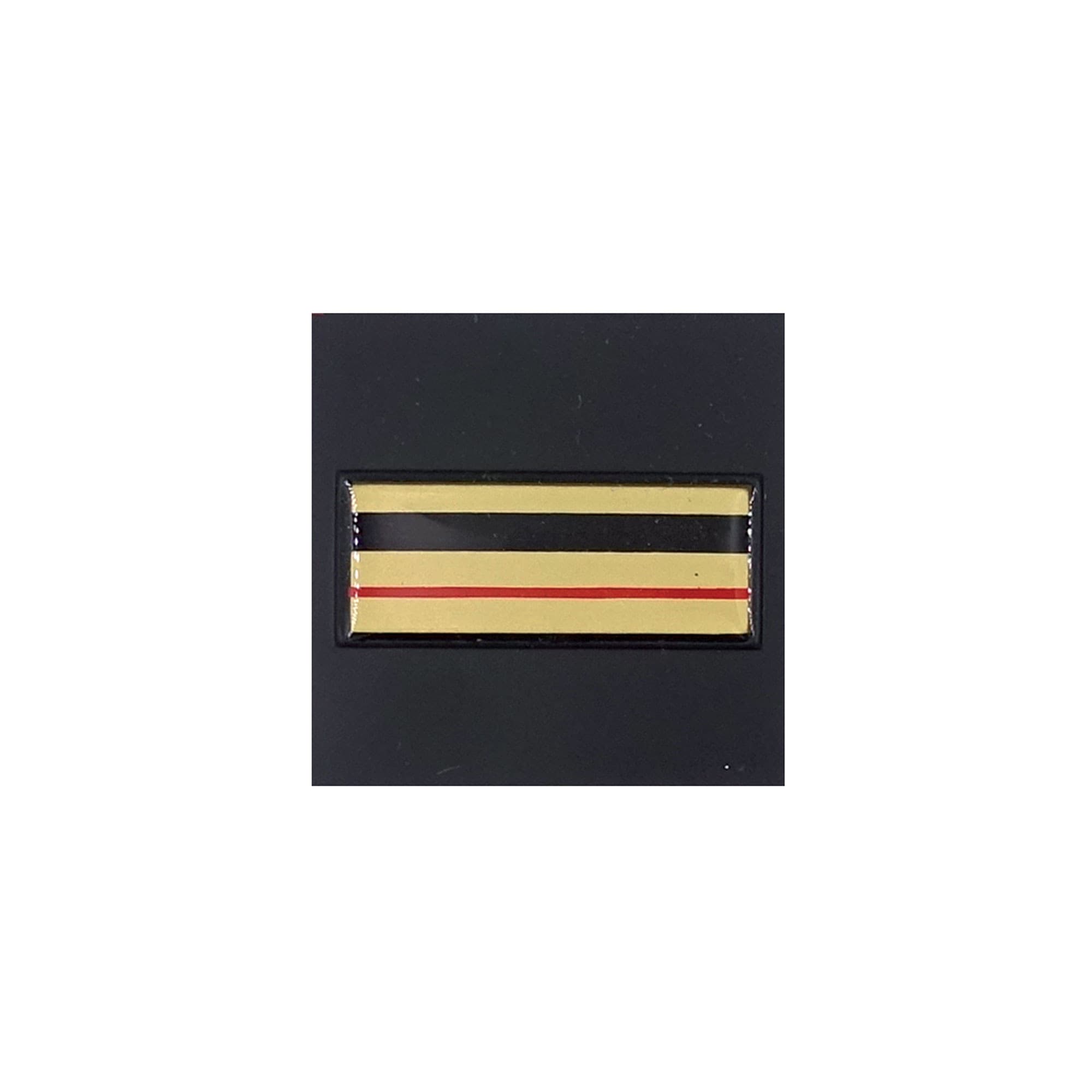 Grade Gendarmerie mobile plastifié en relief