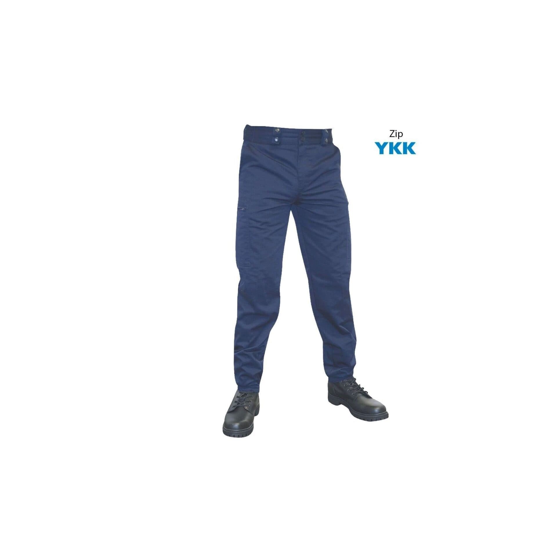 Pantalon platinium mat bleu