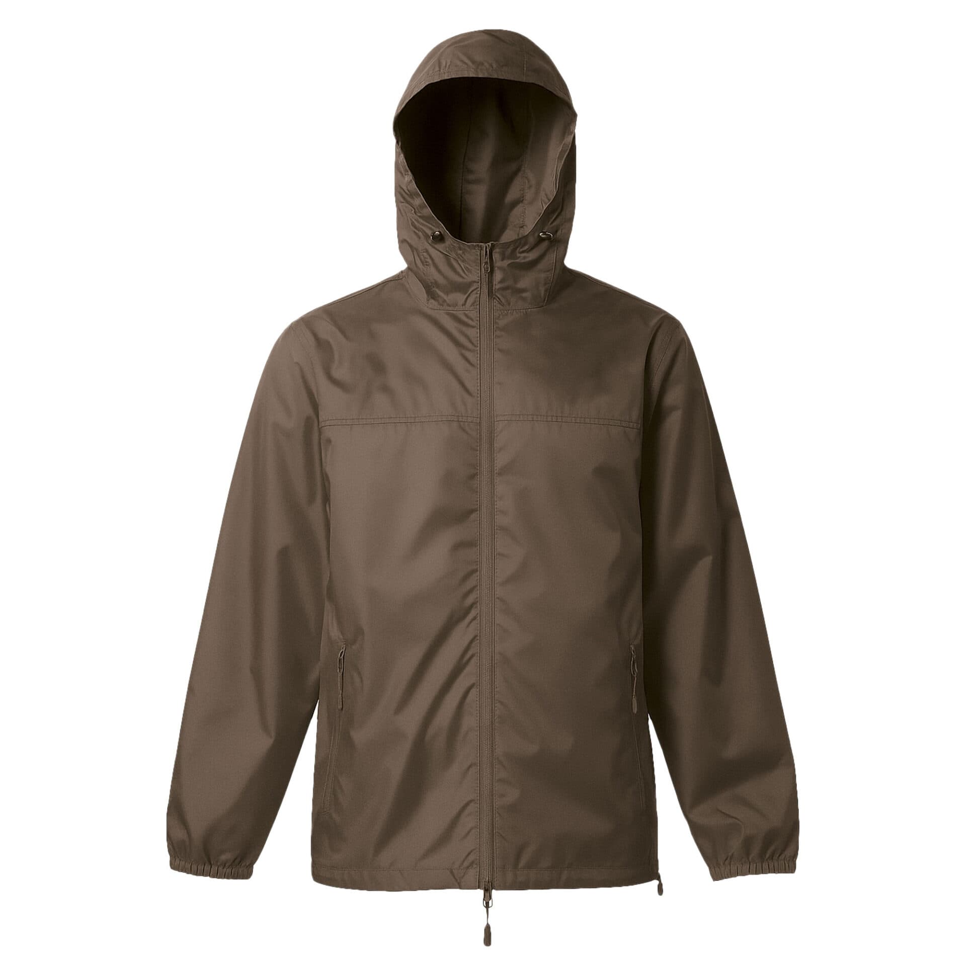 Veste coupe-vent imperméable et respirante Ripstop - coyote