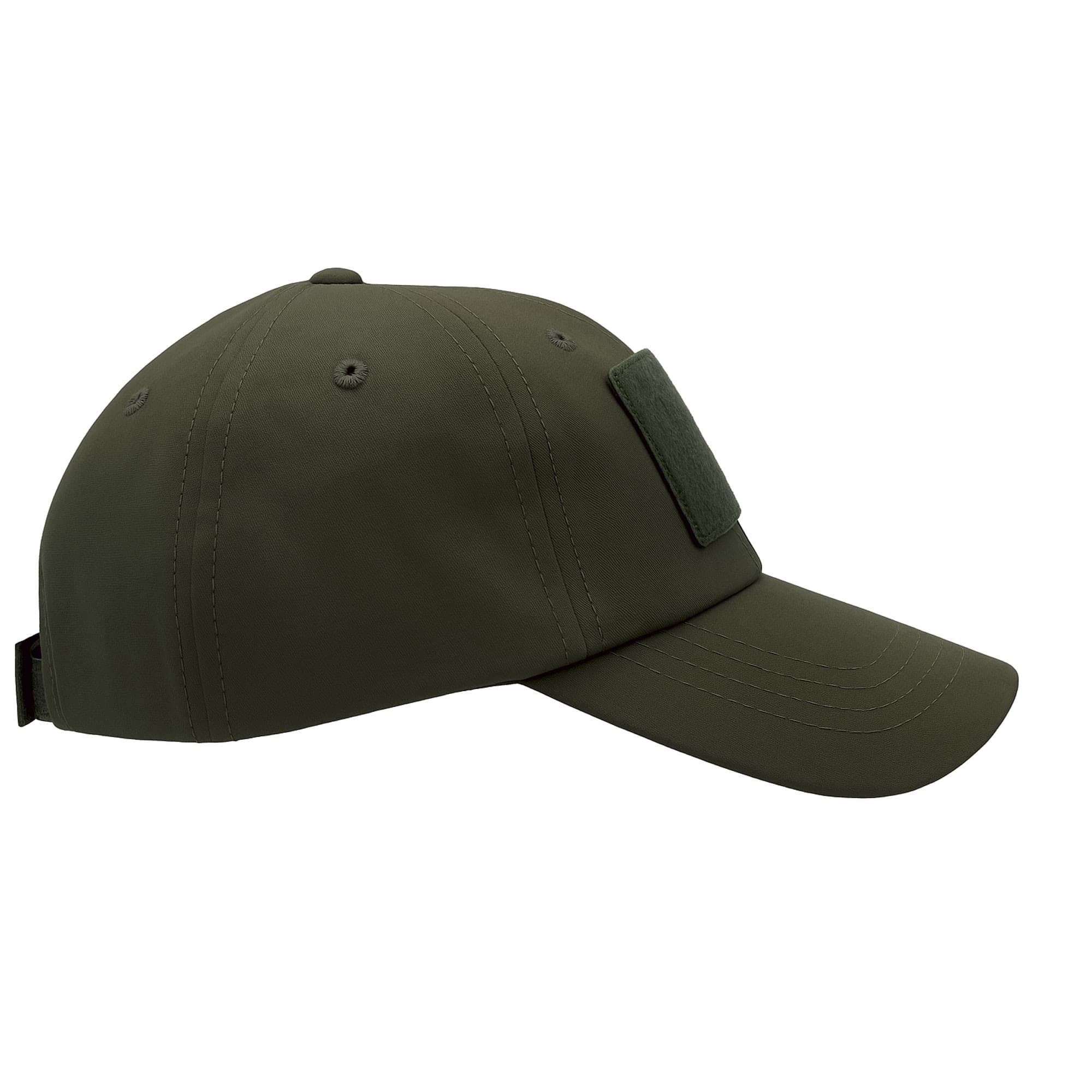 Casquette opex 100% polyester softshell velcro frontal