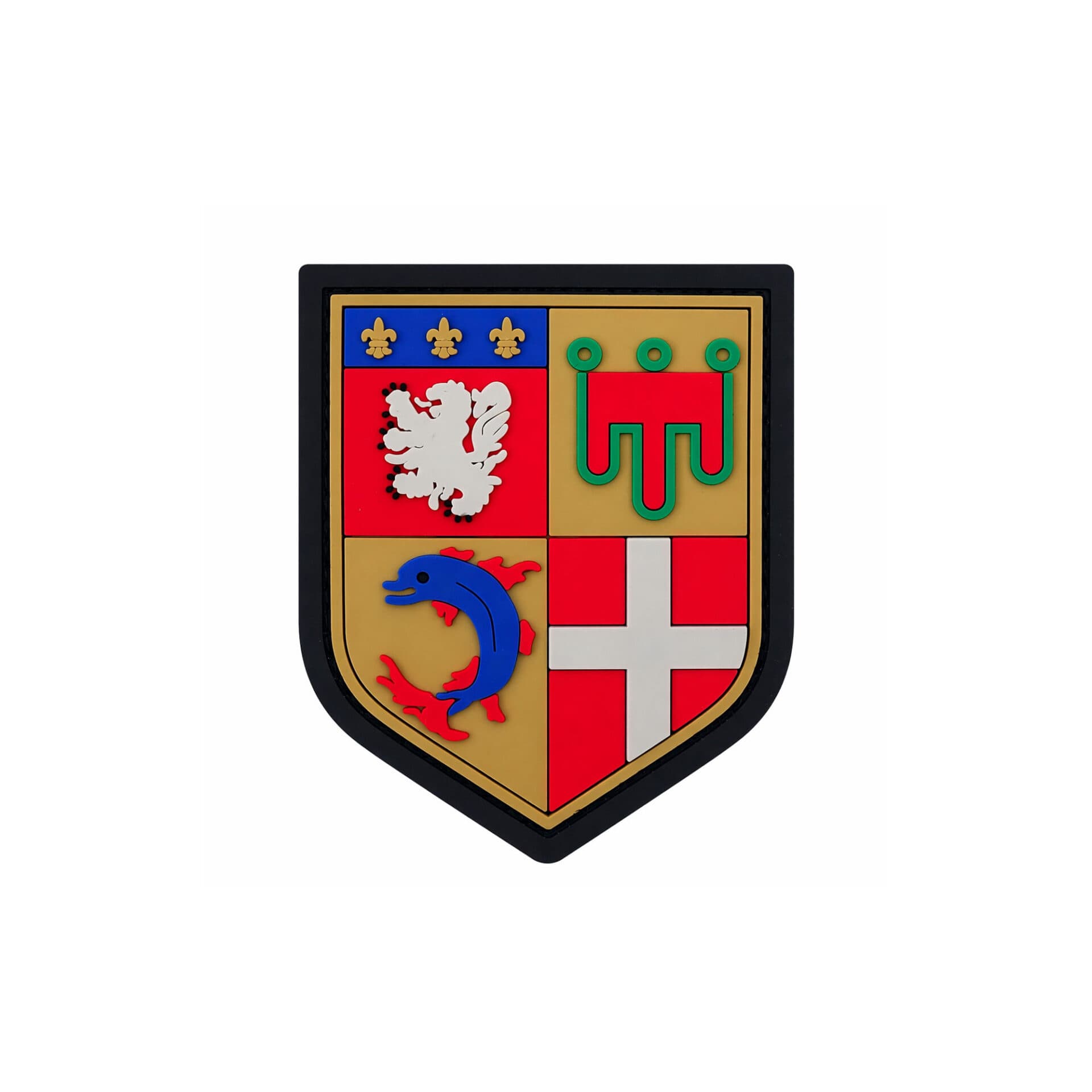 Ecusson Gendarmerie Région Rubber