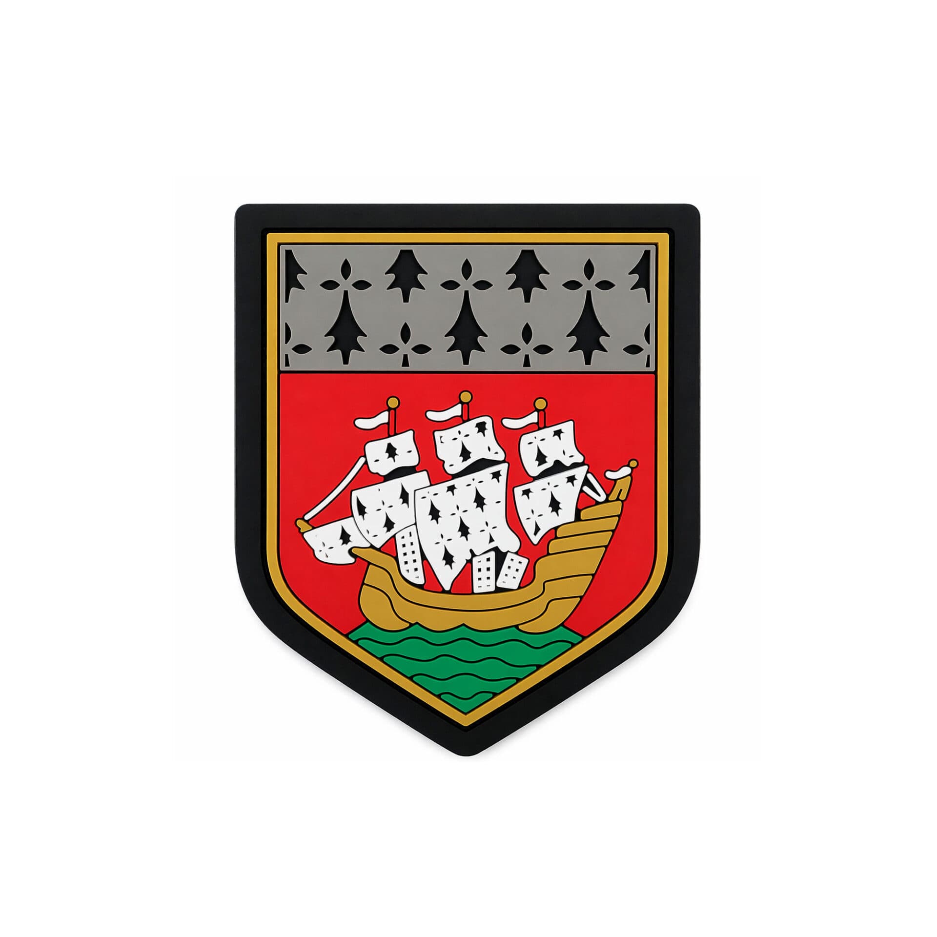 Ecusson Gendarmerie Région Rubber