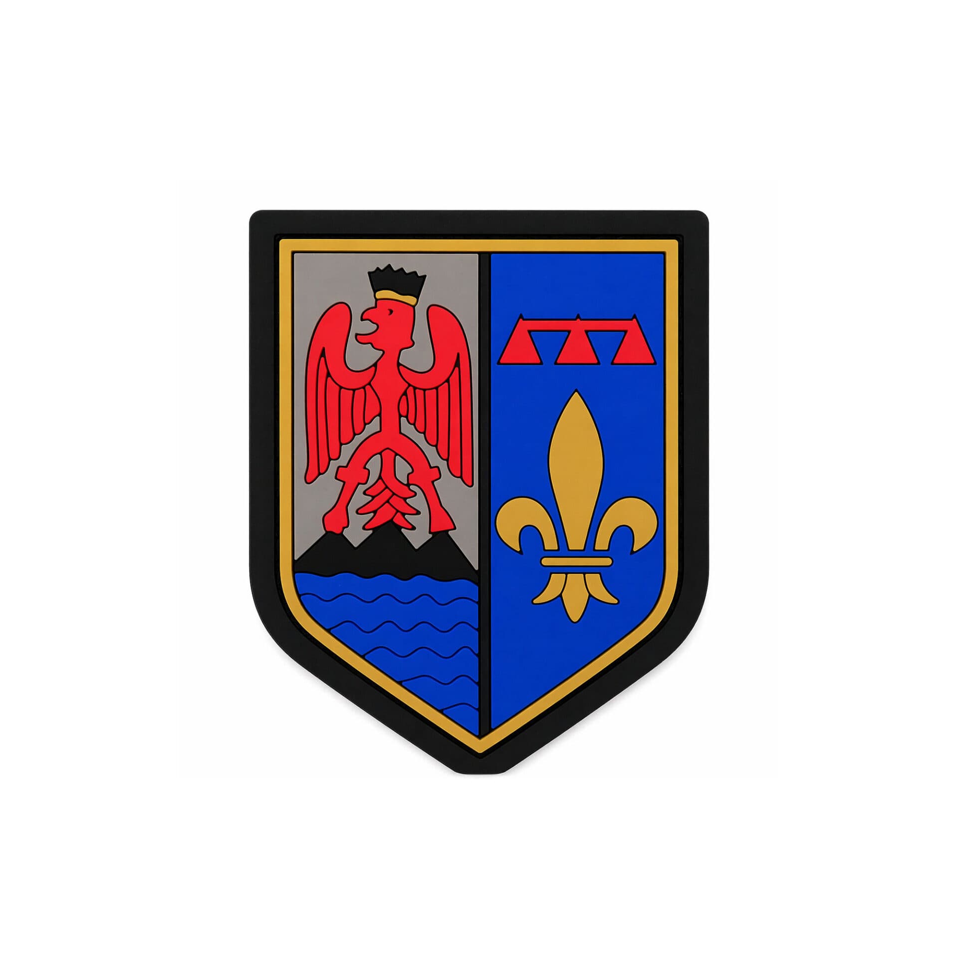 Ecusson Gendarmerie Région Rubber