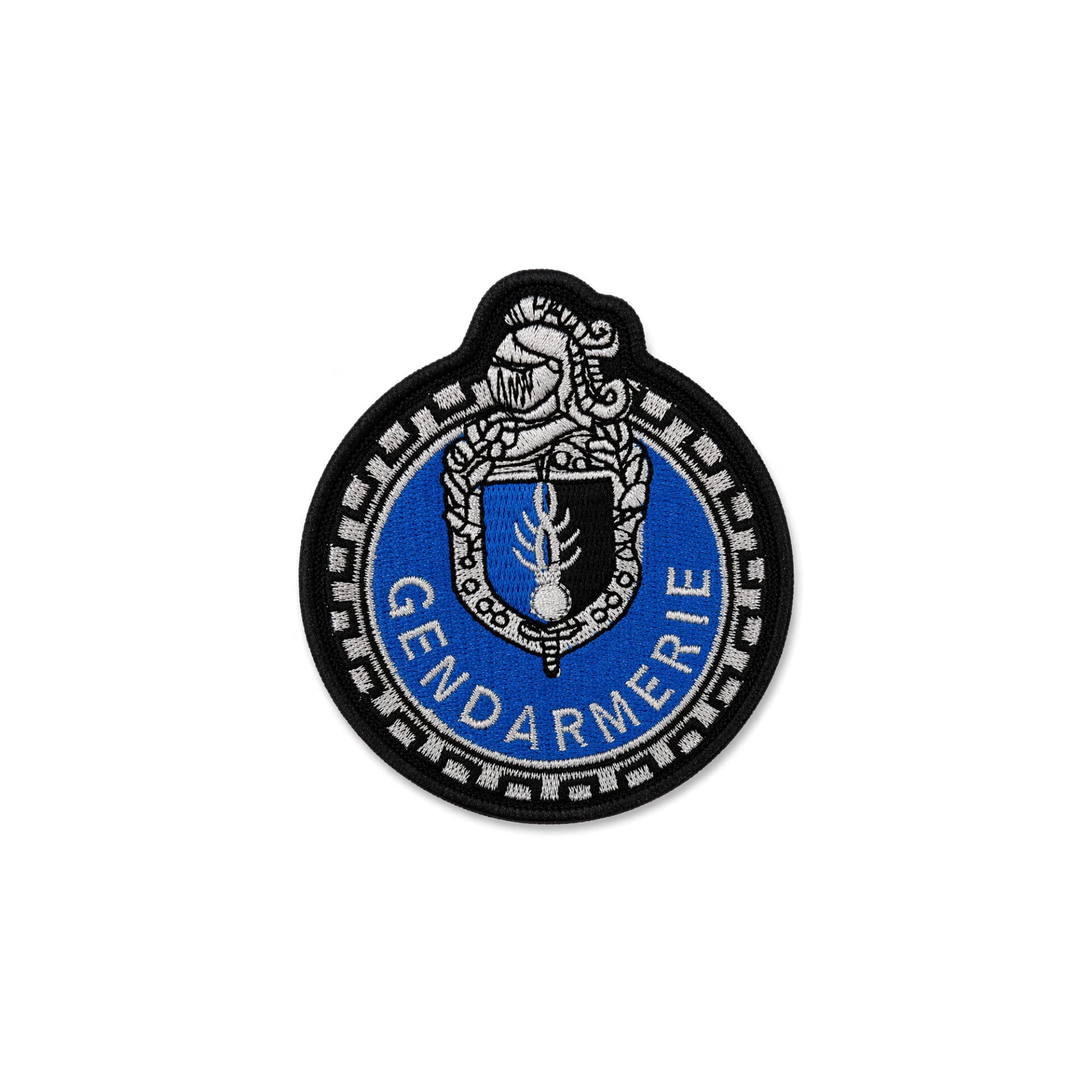 Ecusson Unités Motorisées de la Gendarmerie Départementale - rond