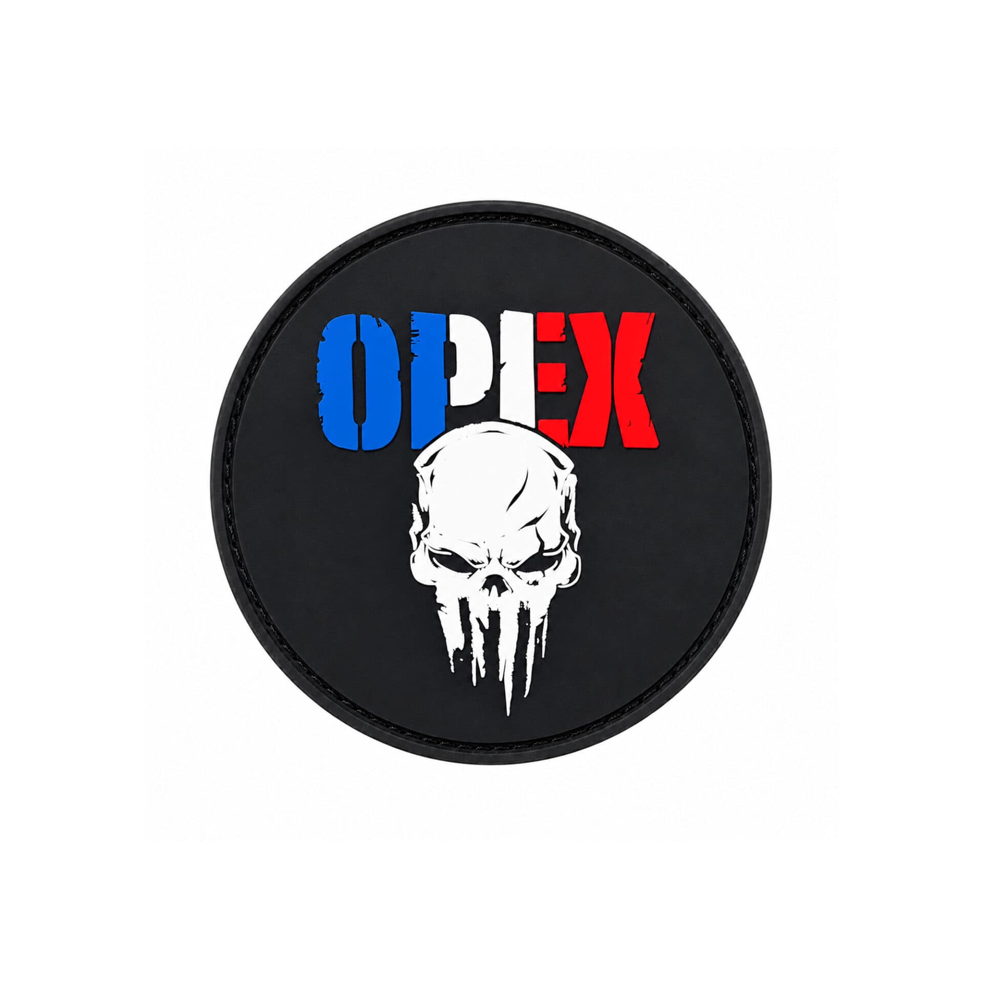 Ecusson Rubber rond - Design01