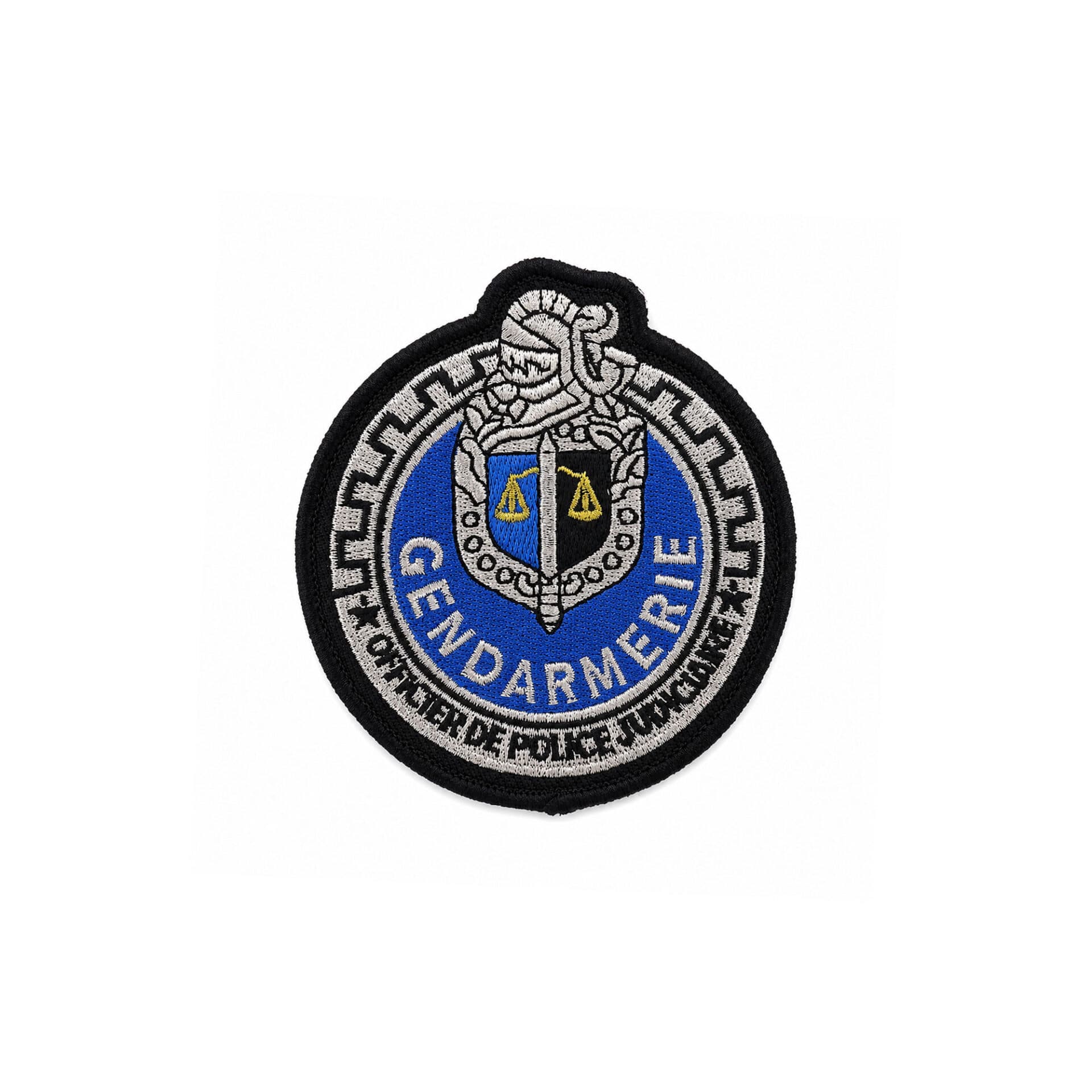Ecusson Brigade Motorisée Officier de Police Judiciaire