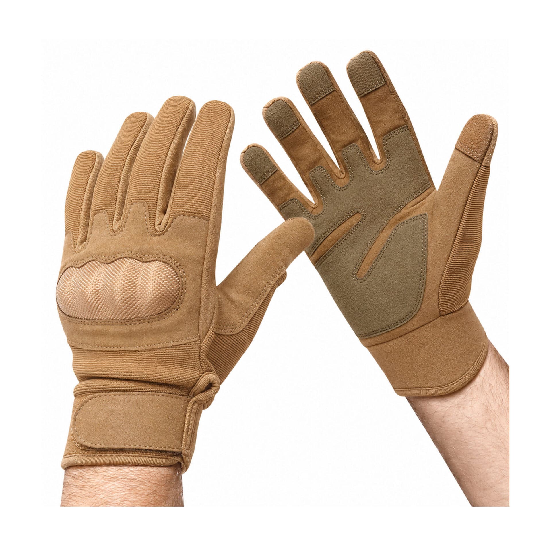 Gants coqués coyote