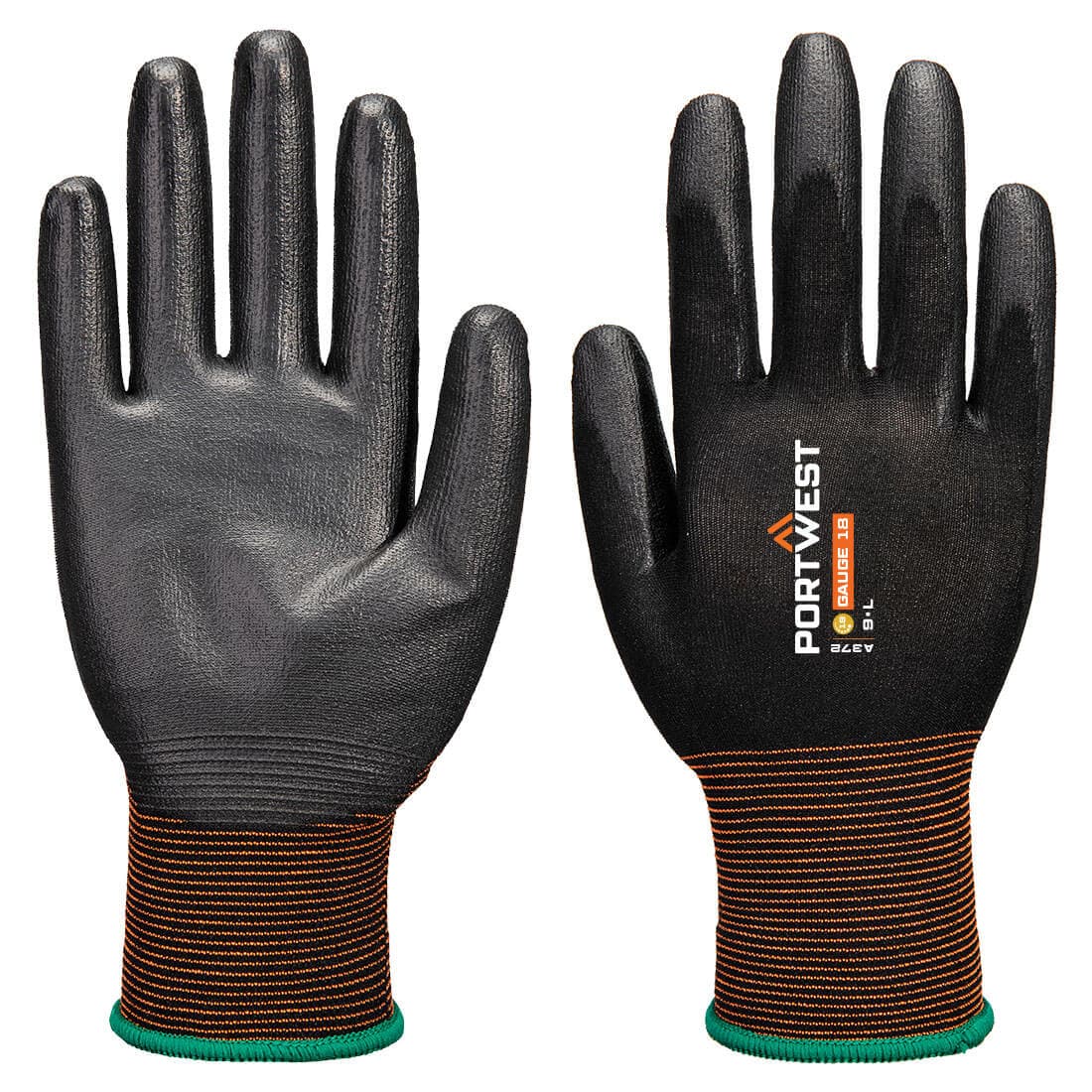 Gant GP Grip 18 PU Noir