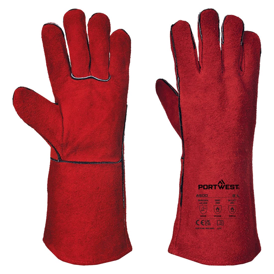 Gant Soudeur Rouge
