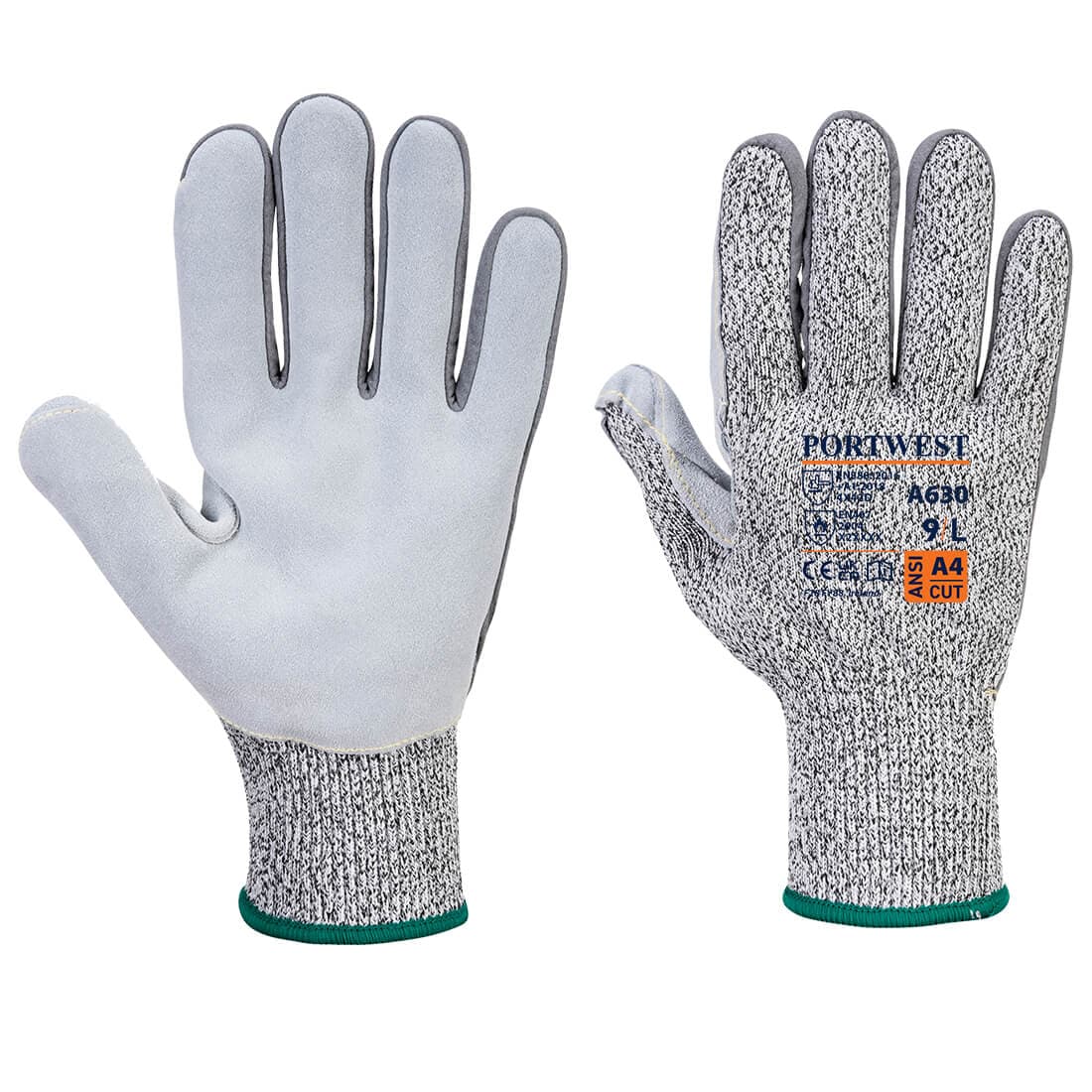 Gant Razor, coupure D Gris