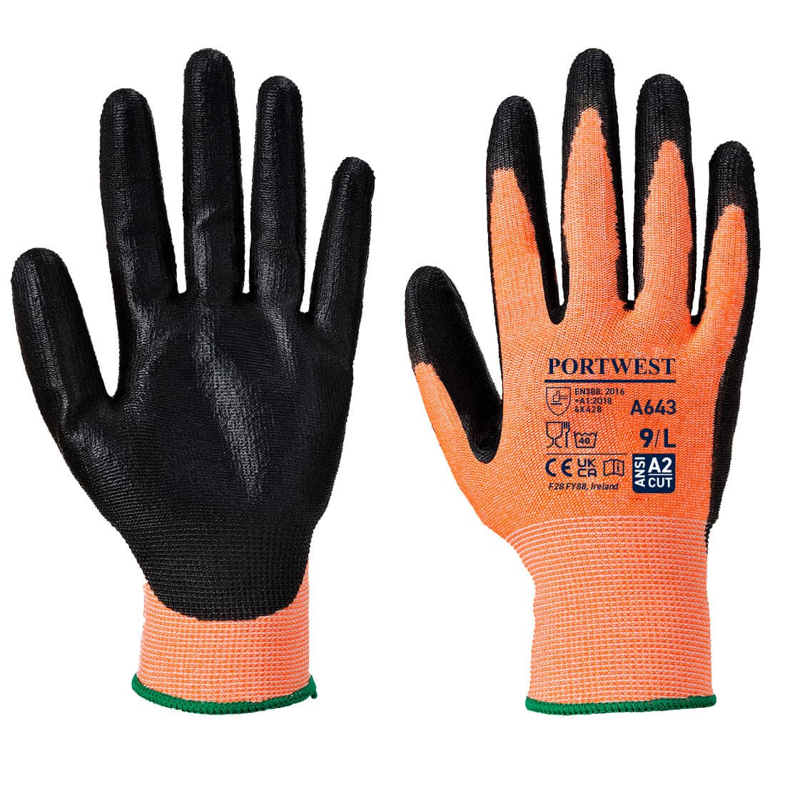 Gant tricoté enduction nitrile Ambre