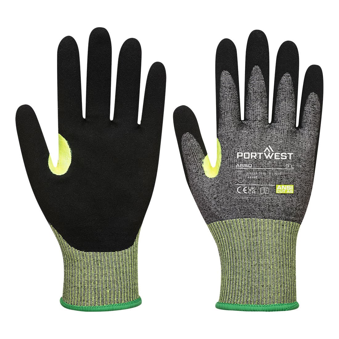 Gant CS coupures Nitrile E15 Gris/Noir