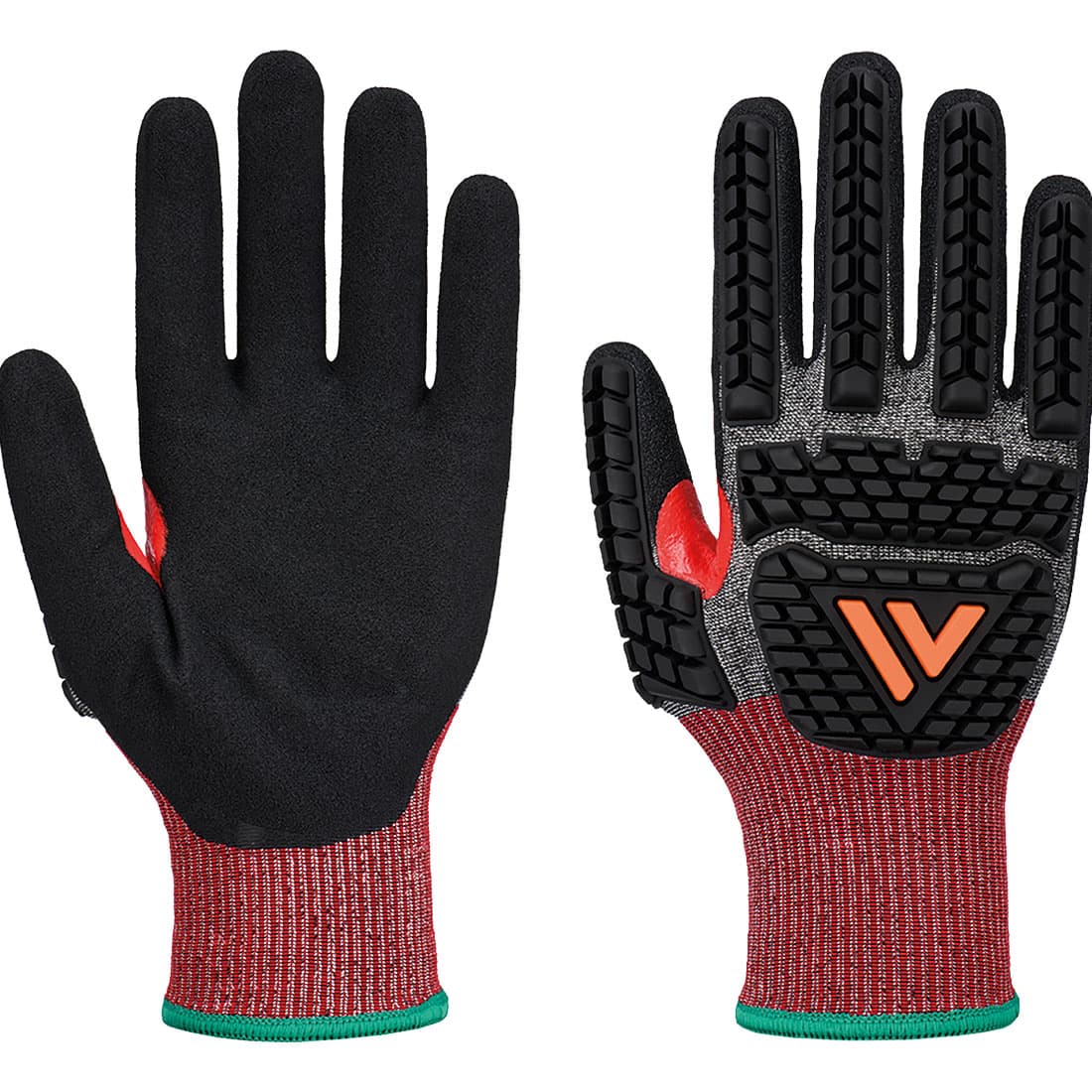 CS Impact F18 Nitrile Glove A6 Gris/Noir