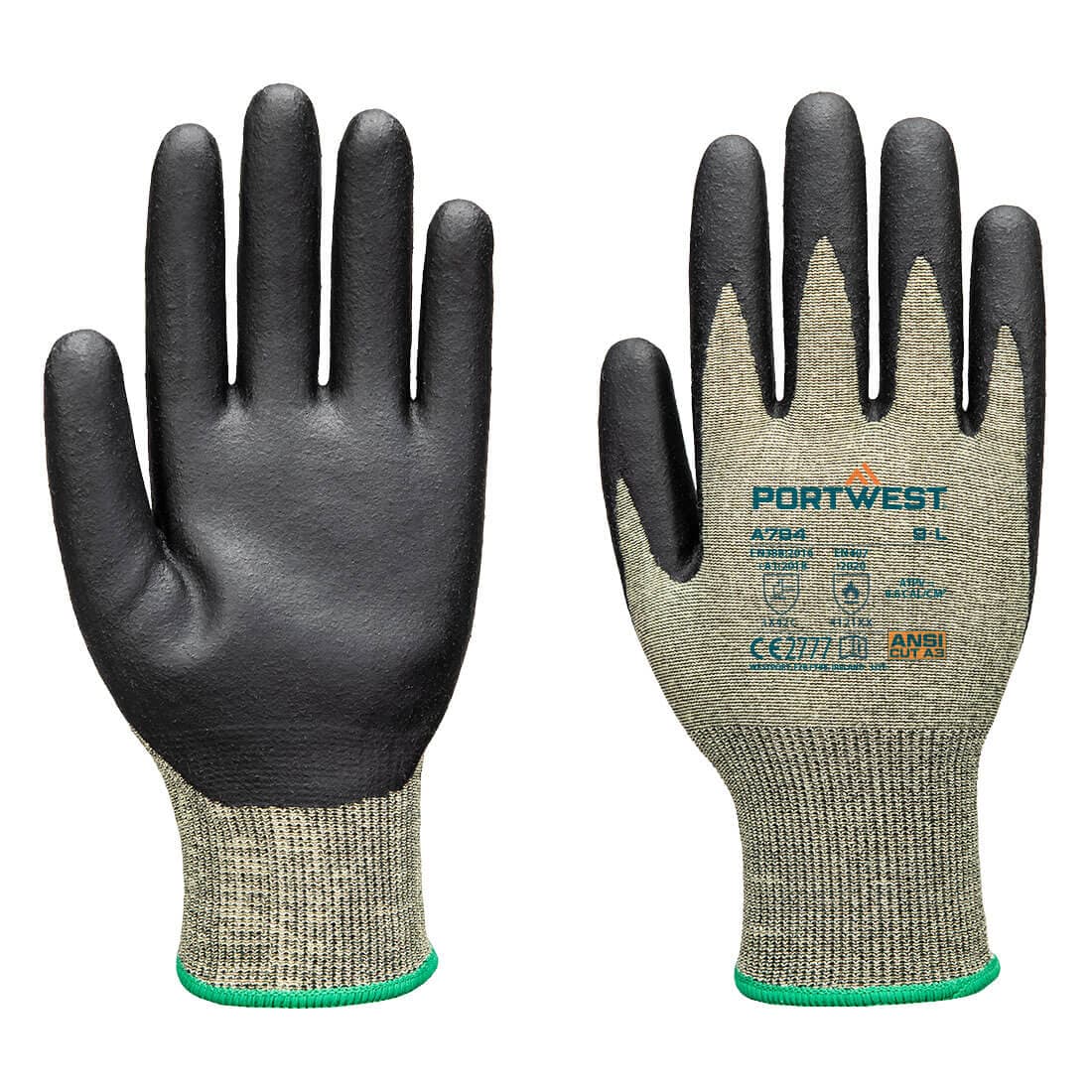 Gant Arc Grip 18C Niveau 1 Vert/Noir