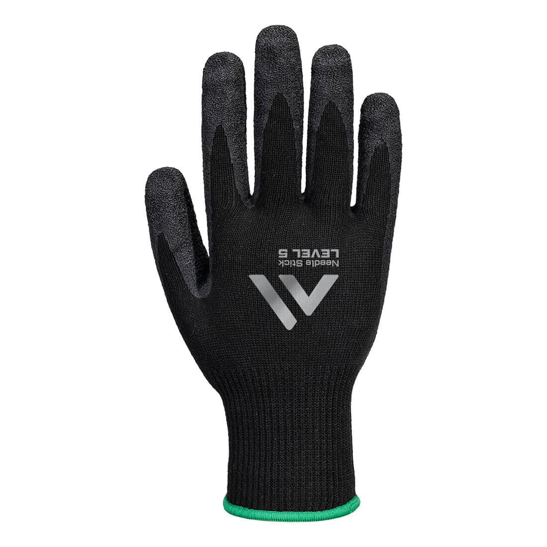 Gant anti piqure F10 Latex Crinkle Noir