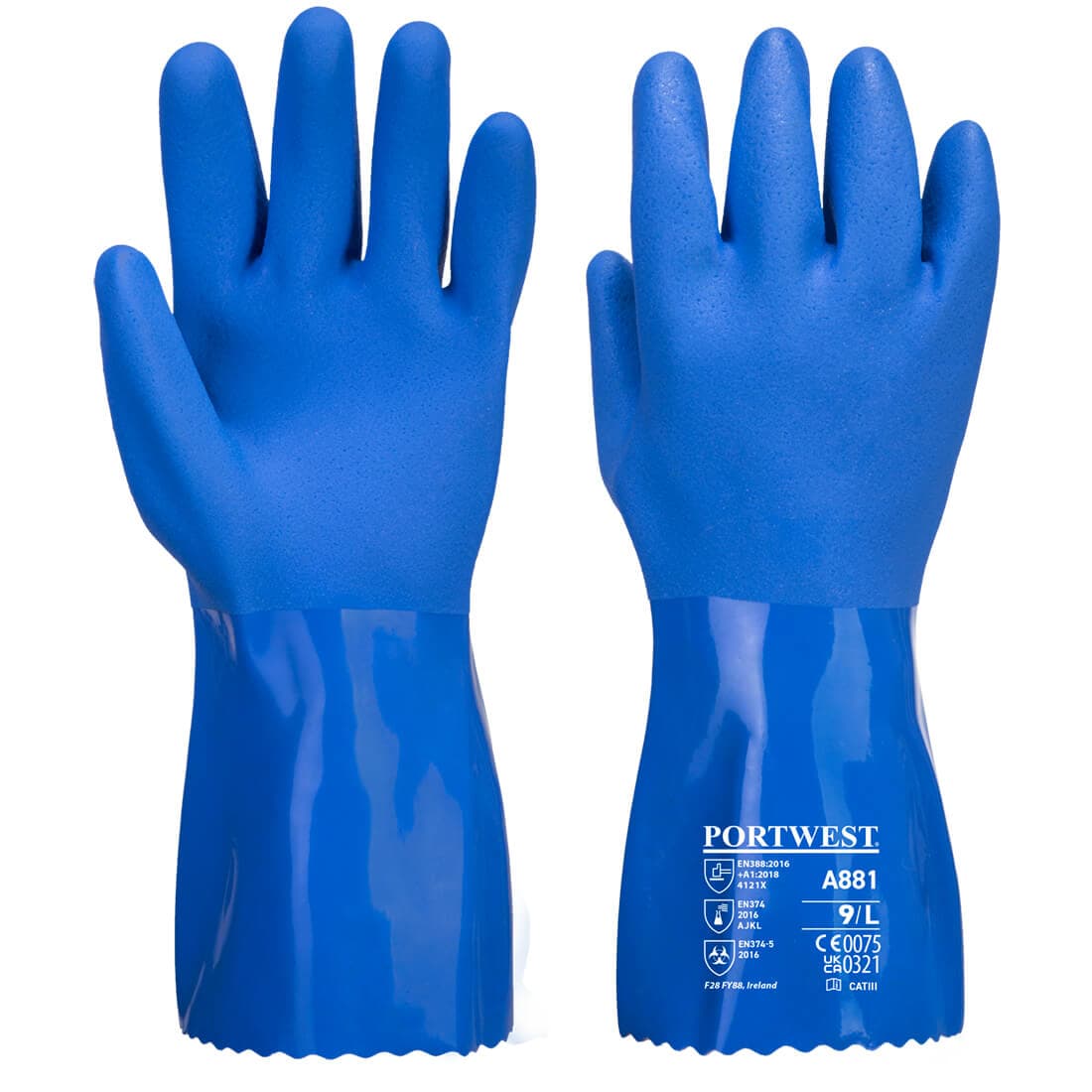 Gant Marine Chimie PVC Ultra Bleu