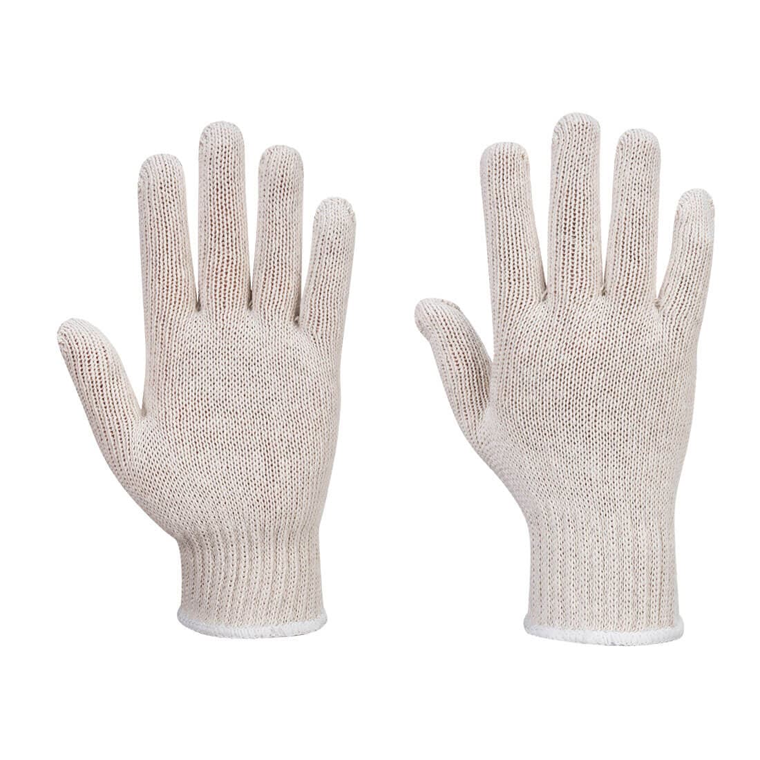 Sous-gants tricot (288 paires) Blanc