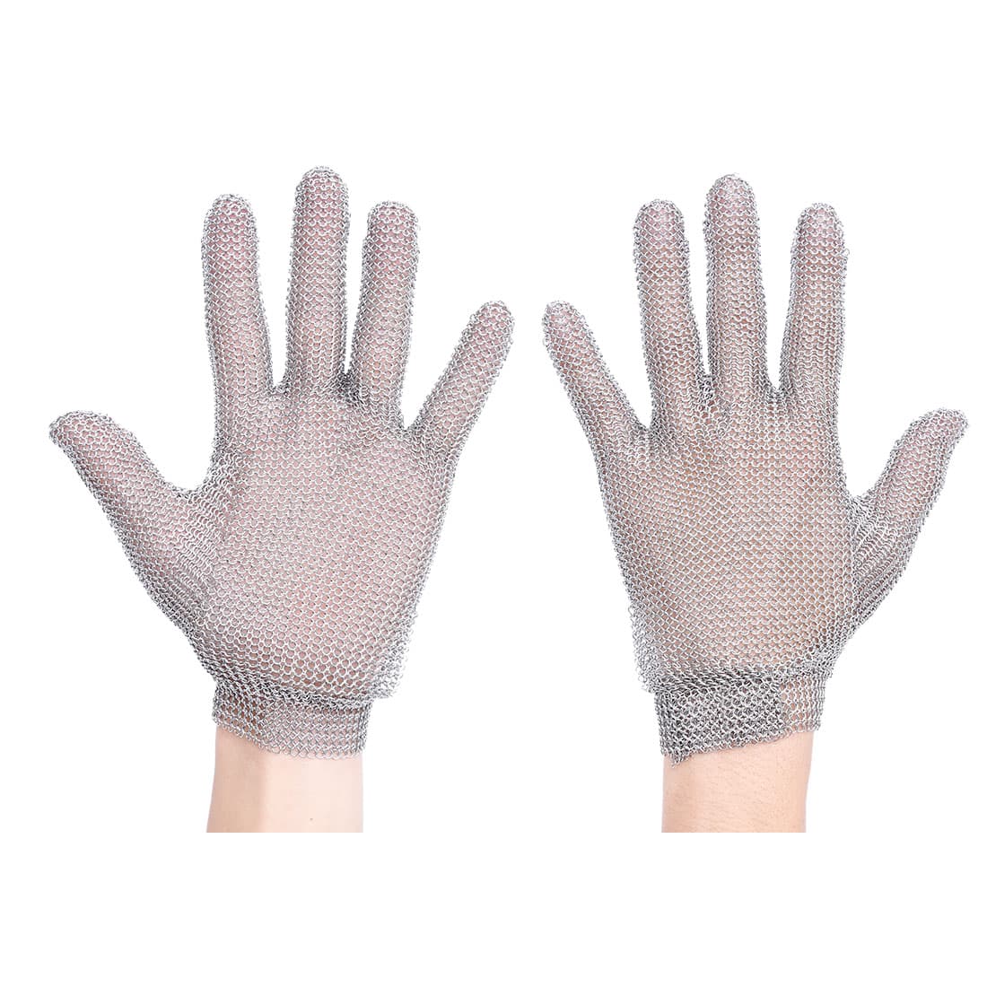 Gant en cotte de mailles Argent