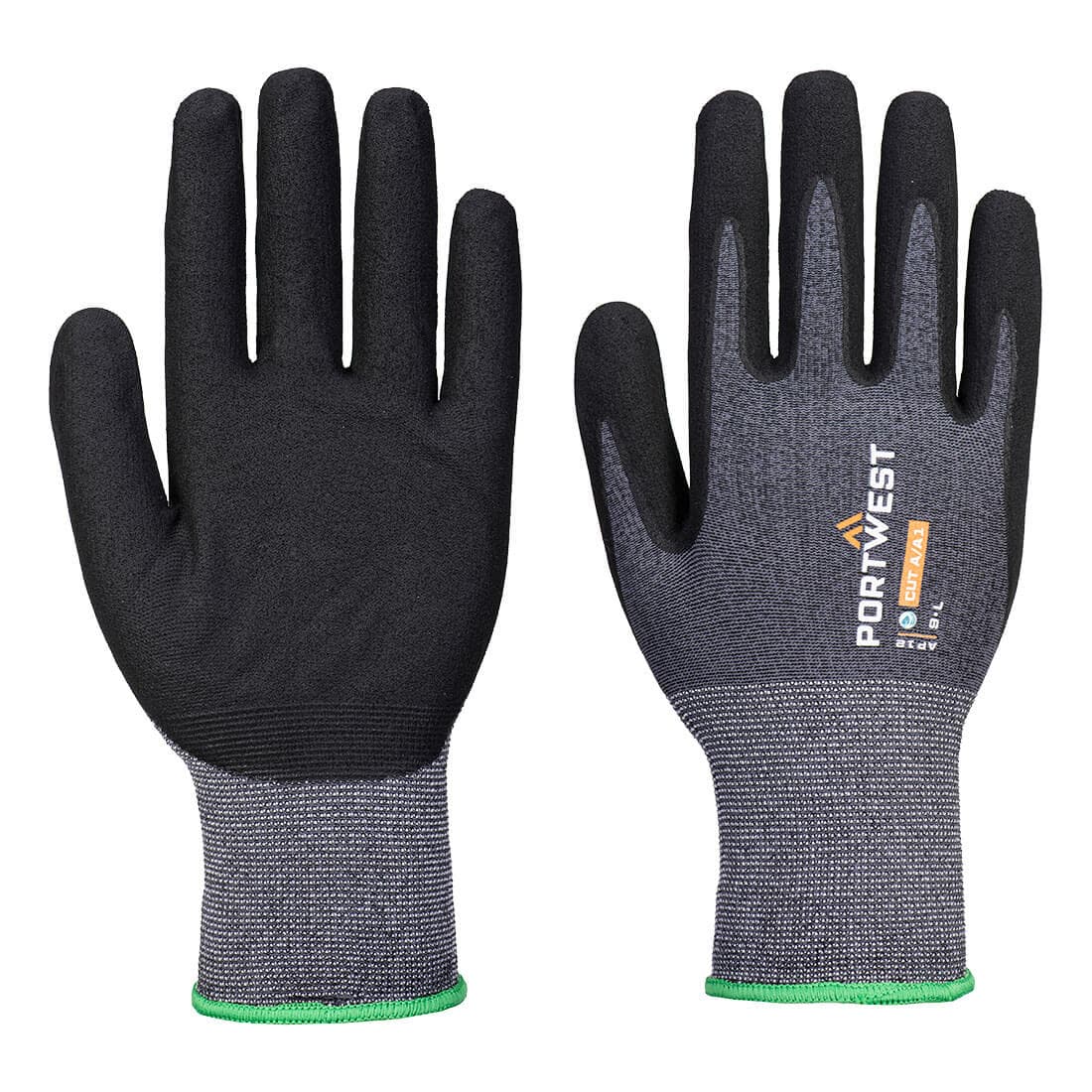 Gant SG Grip15 Eco Nitrile (pack 12) Gris/Noir