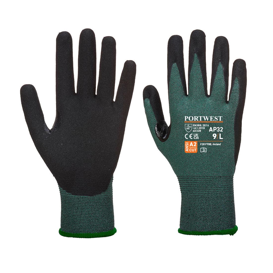 Gant Dexti Cut Pro Noir/Gris