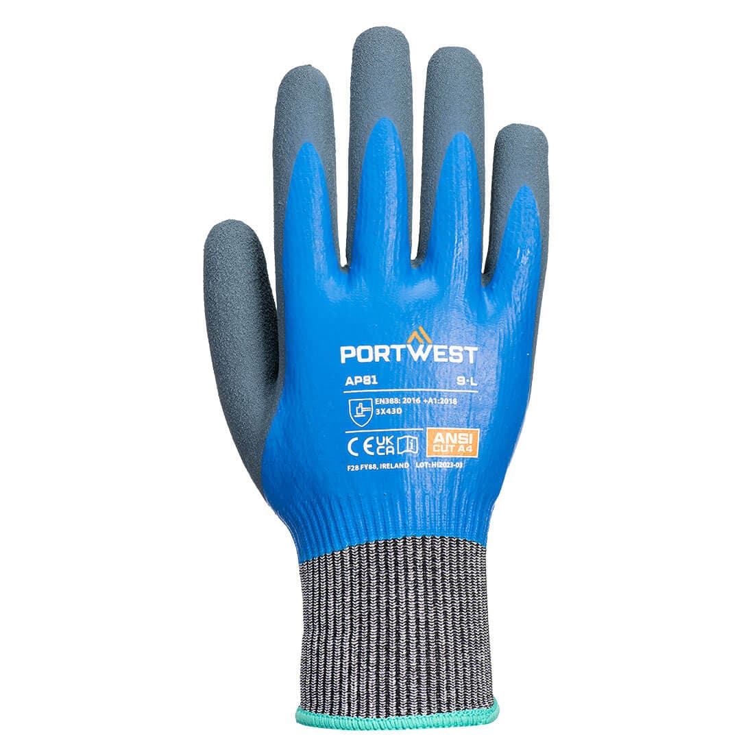 Gant anticoupure Liquid Pro HR Cut Bleu