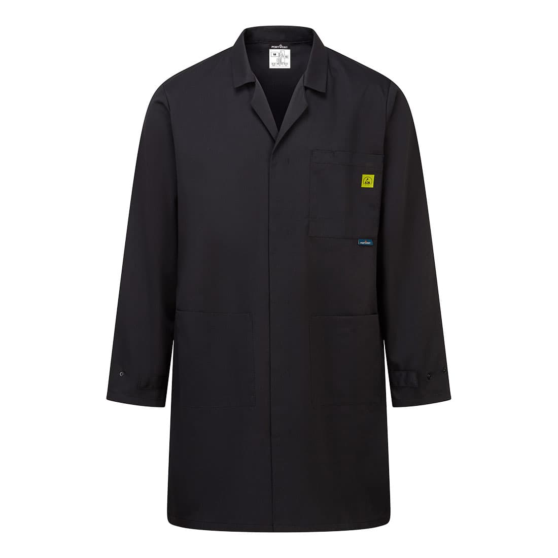 Blouse Antistatique ESD Noir