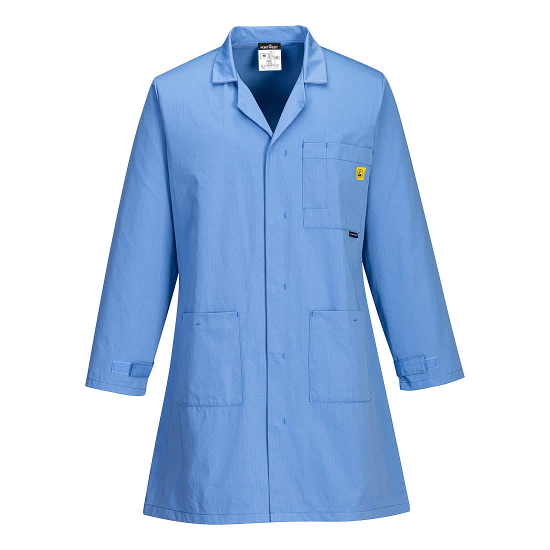 Blouse Antistatique ESD Bleu Hamilton