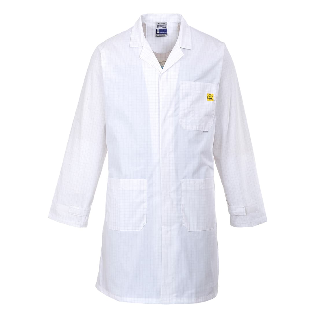Blouse Antistatique ESD Blanc