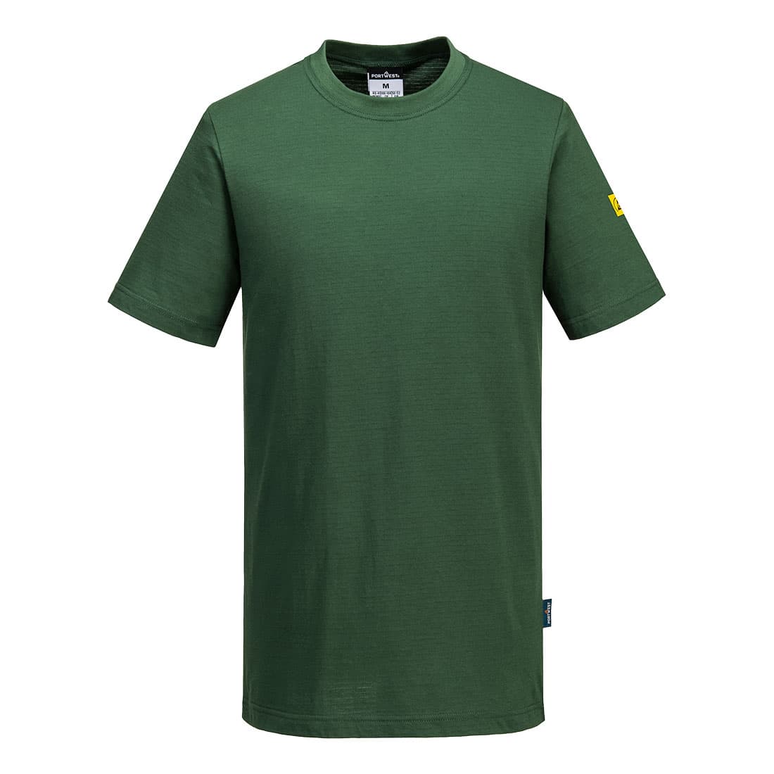 T-Shirt antistatique ESD Vert Forêt