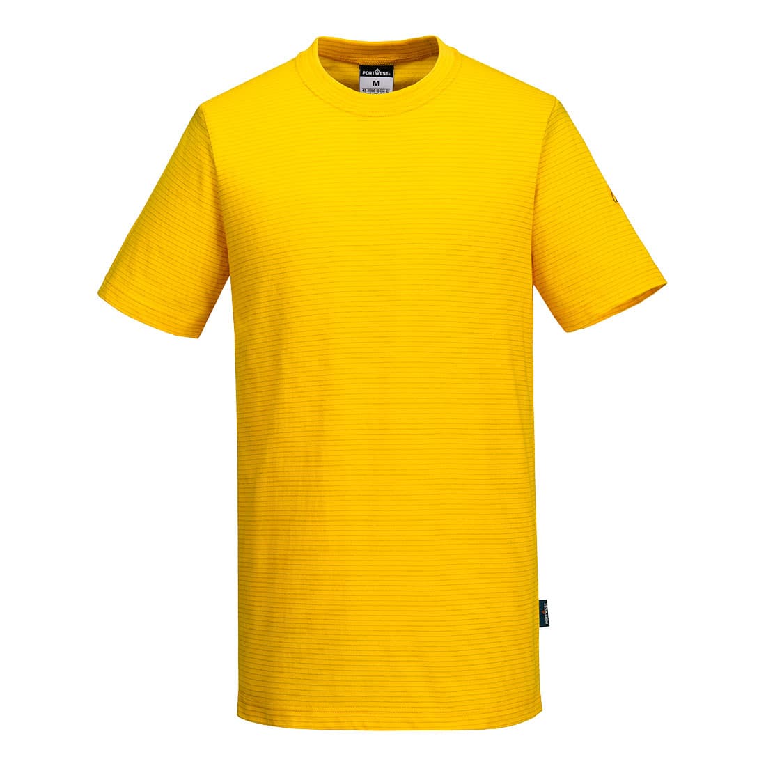 T-Shirt antistatique ESD Jaune foncé