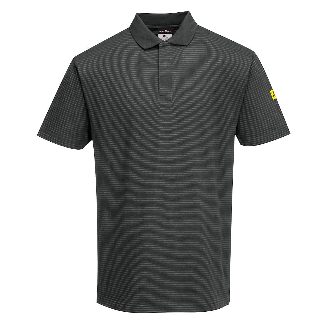 Polo antistatique ESD Gris Zoom