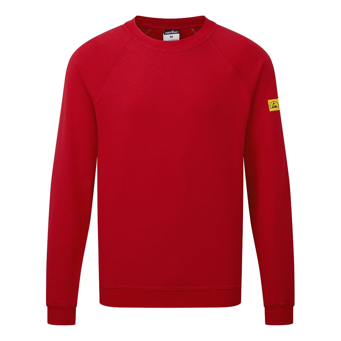 sweat shirt anti statique ESD Rouge foncé